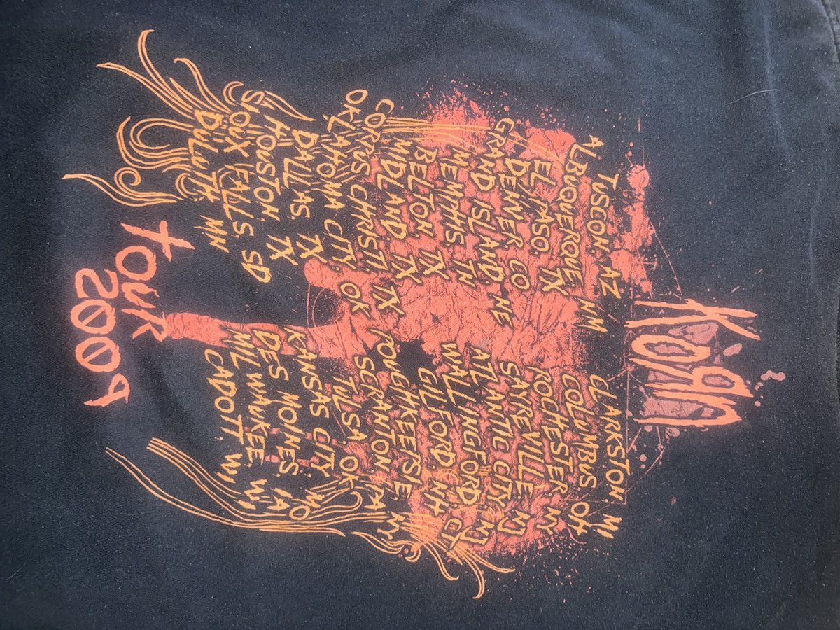 Band Tees korn evolution tour shirt 2009 Size US XL / EU 56 / 4 - 4 Thumbnail