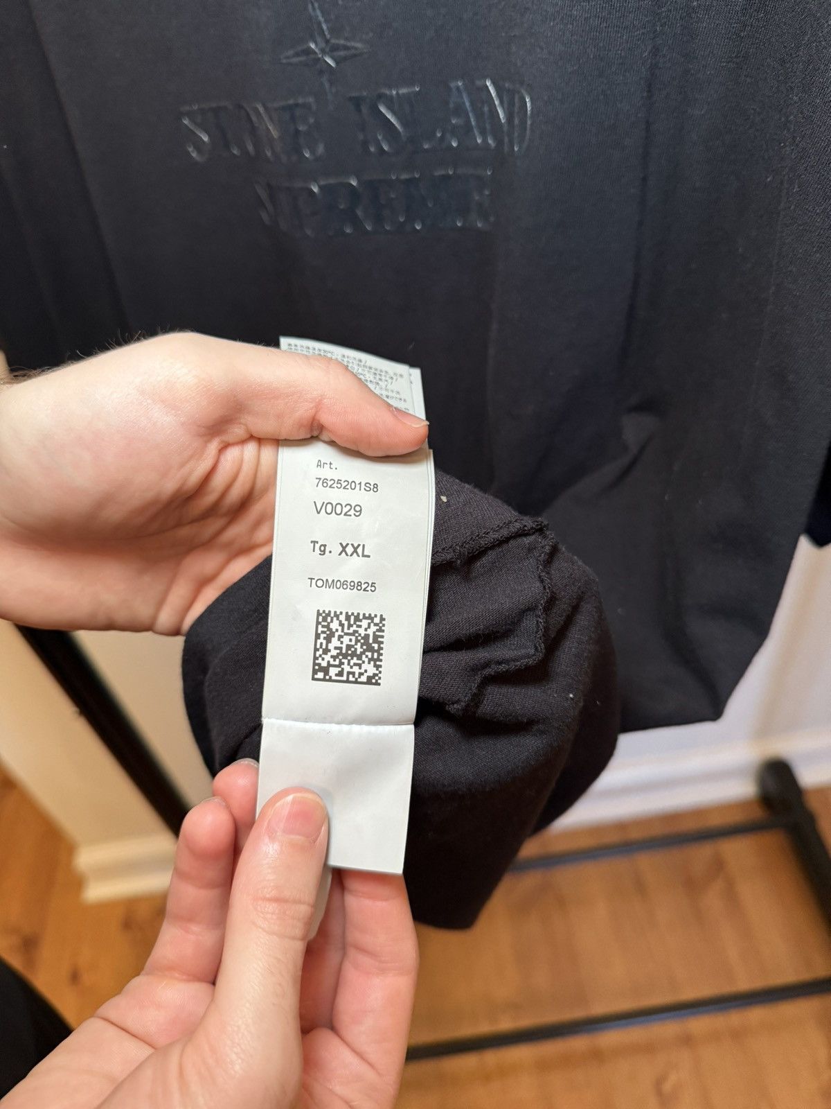 Stone Island × Supreme SS22 Island tee Size US XXL / EU 58 / 5 - 6 Thumbnail
