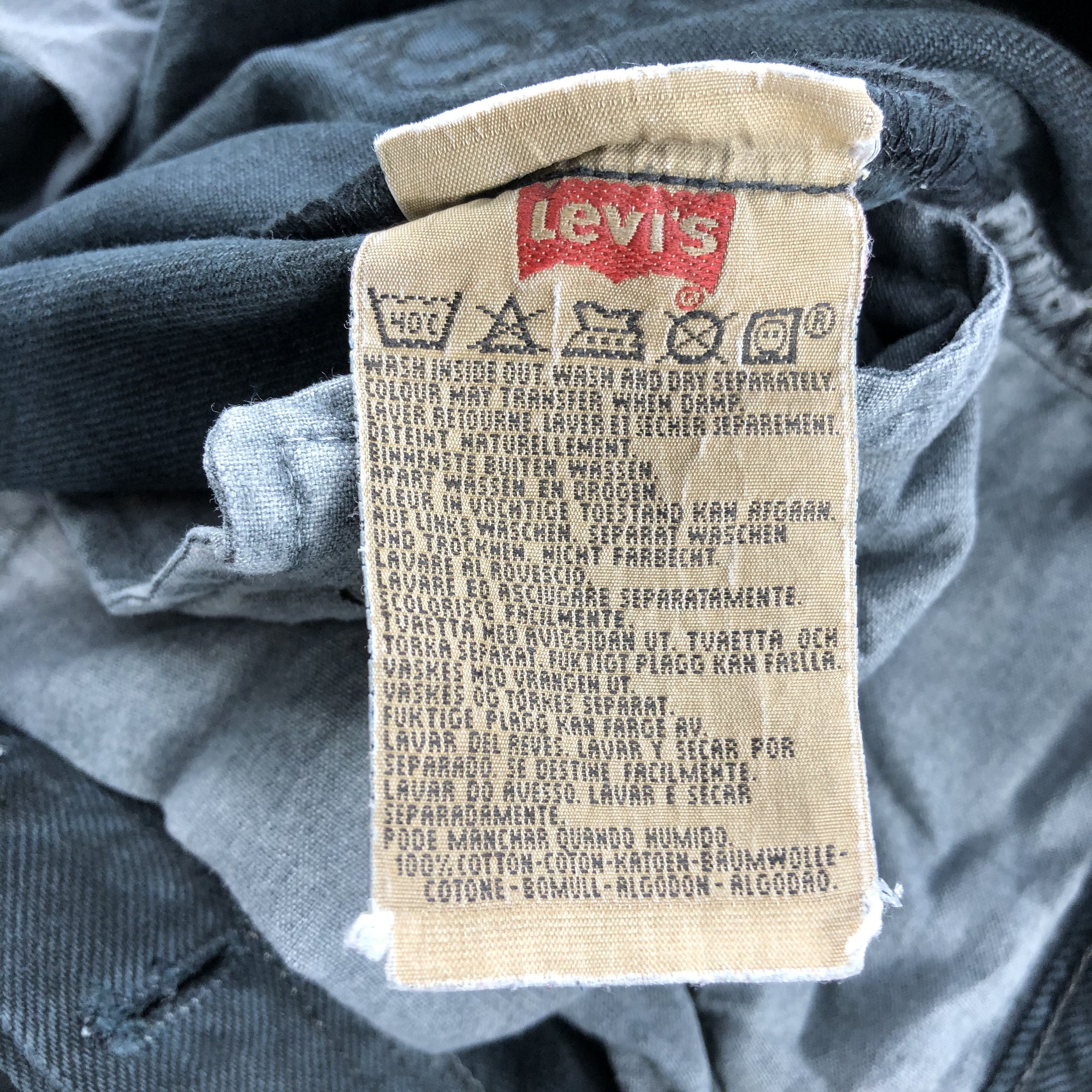 Vintage 90s Distress Levis 501 Jeans-JM1549