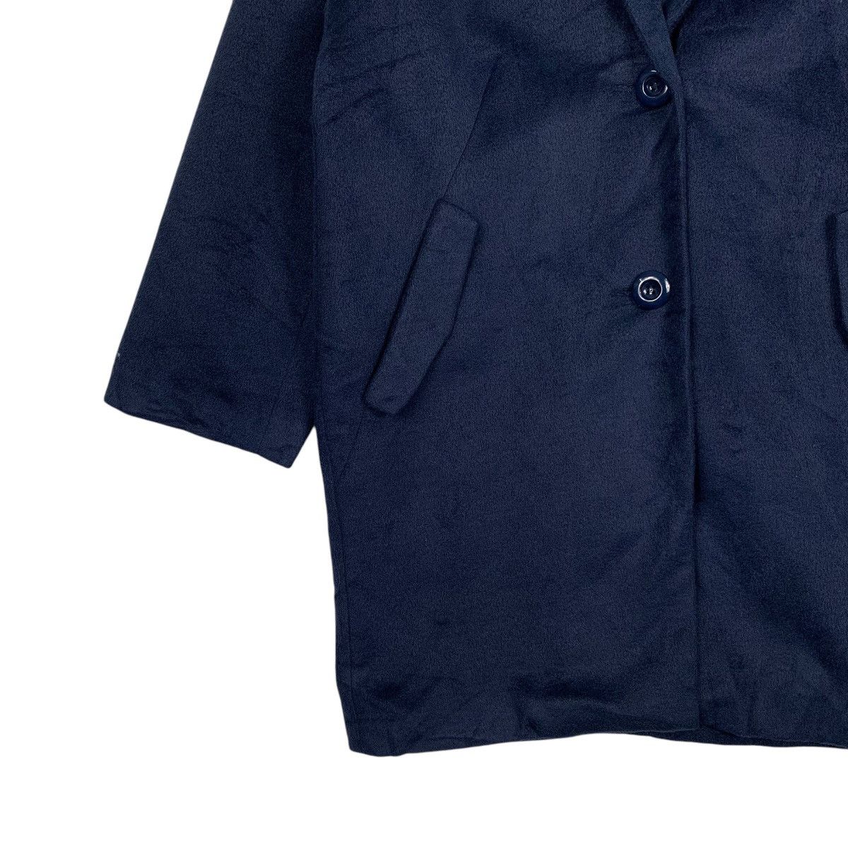 Japanese Brand Mamaikuko De Paris Overcoat Size XS / US 0-2 / IT 36-38 - 3 Thumbnail