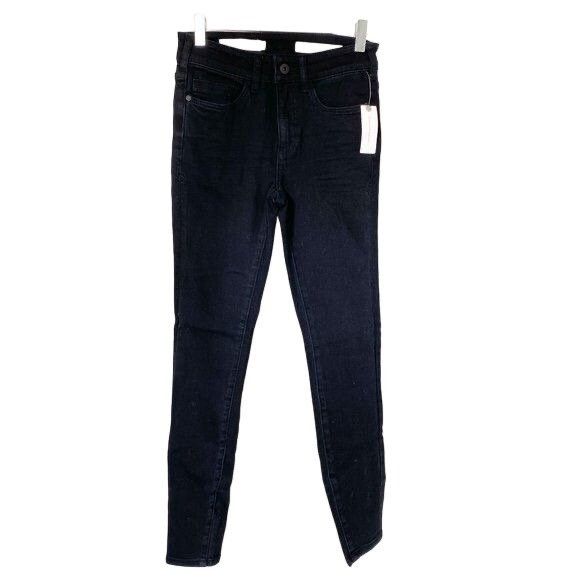 Anthropologie Pilcro Black High-Rise Skinny Jeans Size 25" / US 0 / IT 36 - 5 Thumbnail