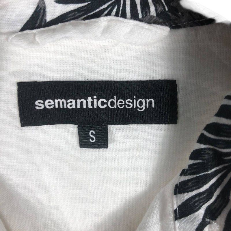 Designer × Vintage × semanticdesign Vintage Semantic Design Men Shirt Size US S / EU 44-46 / 1 - 5 Thumbnail