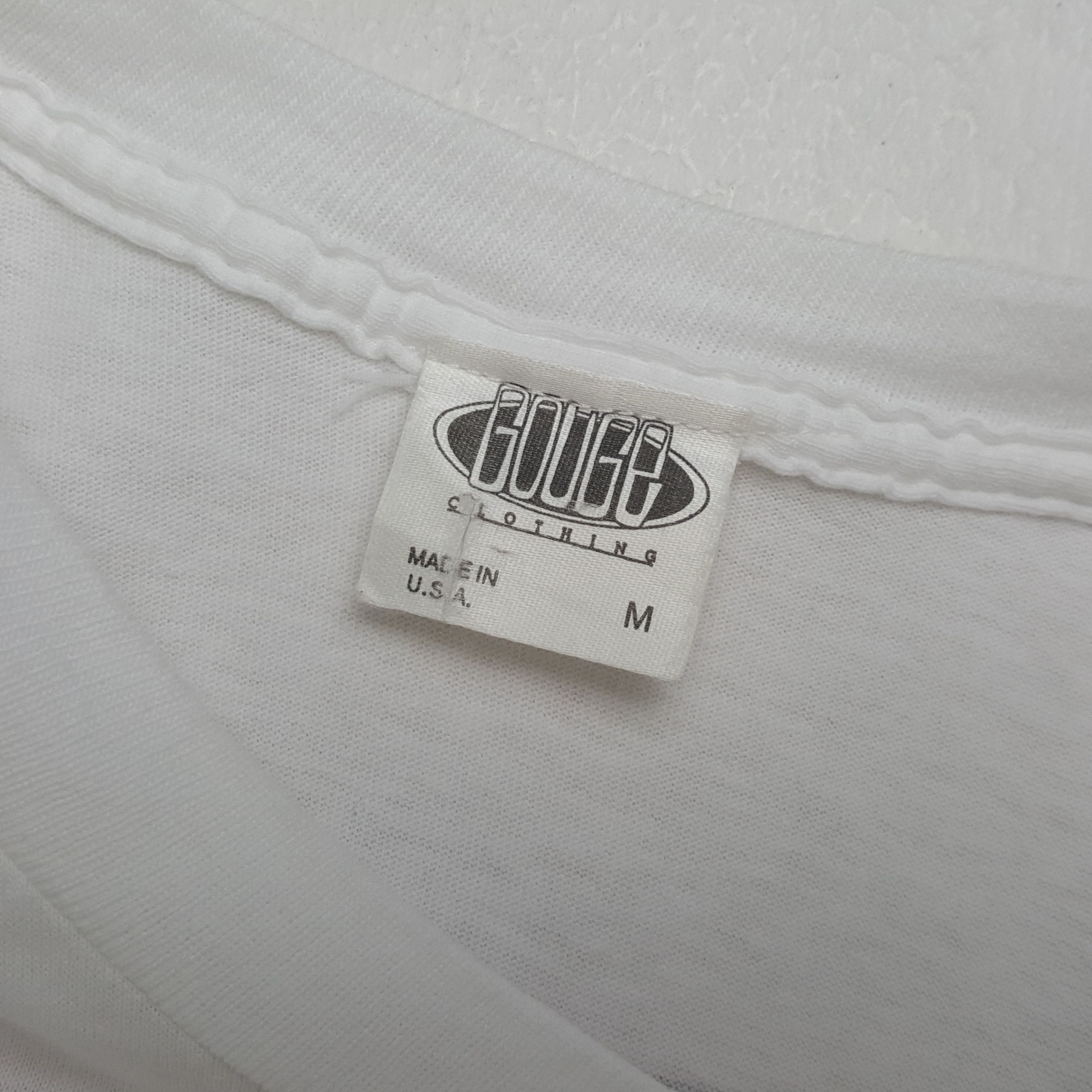 Vintage Gouge Clothing Streetwear Skateboard Style Tshirt RR3 Size US S / EU 44-46 / 1 - 5 Thumbnail