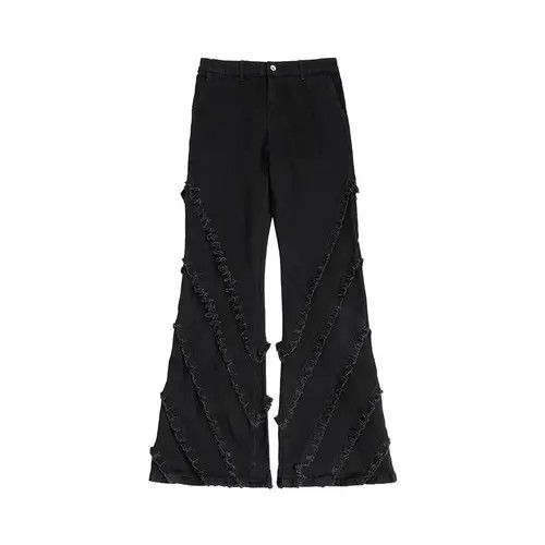 VIBE Mitsui x Koike Rough Edge Fringe Flare jeans Size US 28 / EU 44 - 1 Thumbnail