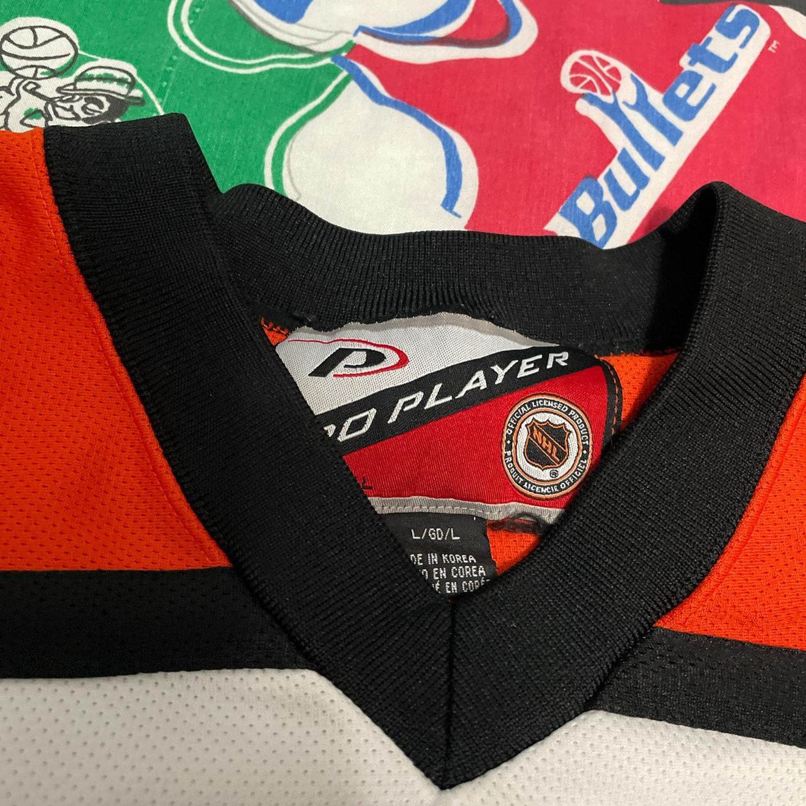 NHL × Pro Player Vintage NHL Philadelphia Flyers Hockey Stanley Cup Jersey Size US L / EU 52-54 / 3 - 6 Thumbnail