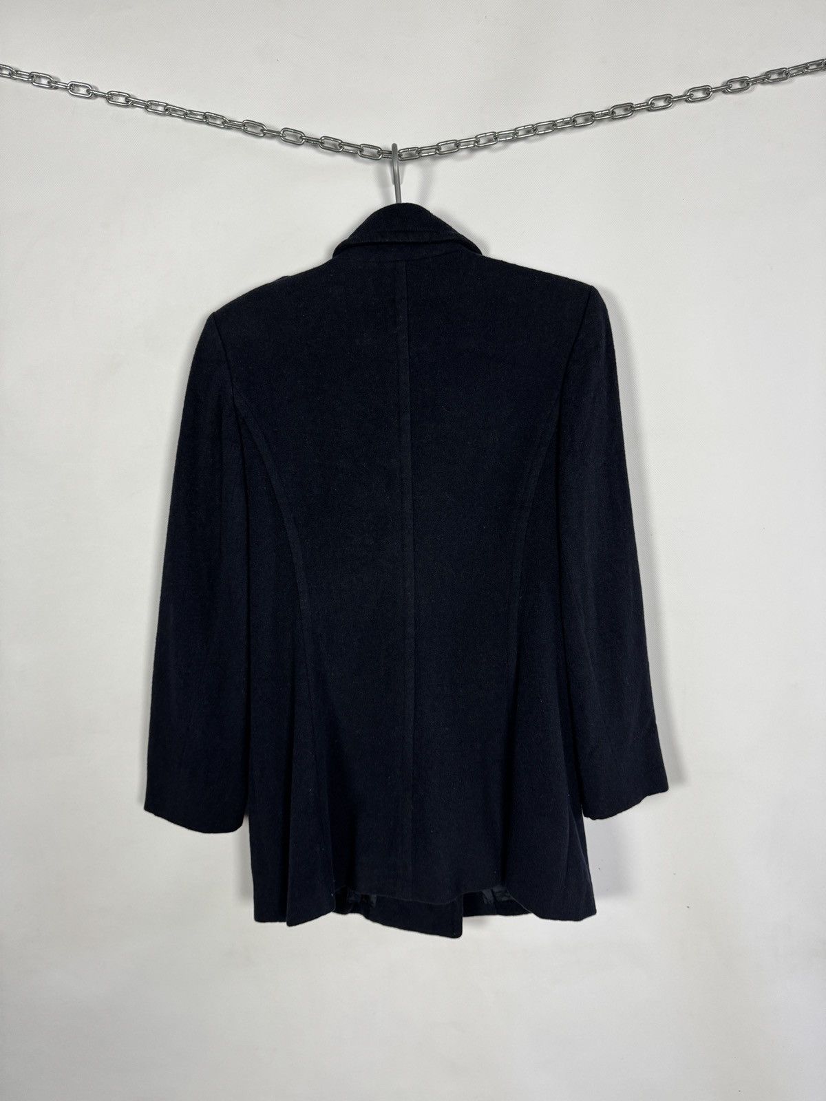 Aquascutum Aquascutum London Double Breasted Coat 100% Viscose Reg 10 Size M / US 6-8 / IT 42-44 - 12 Thumbnail