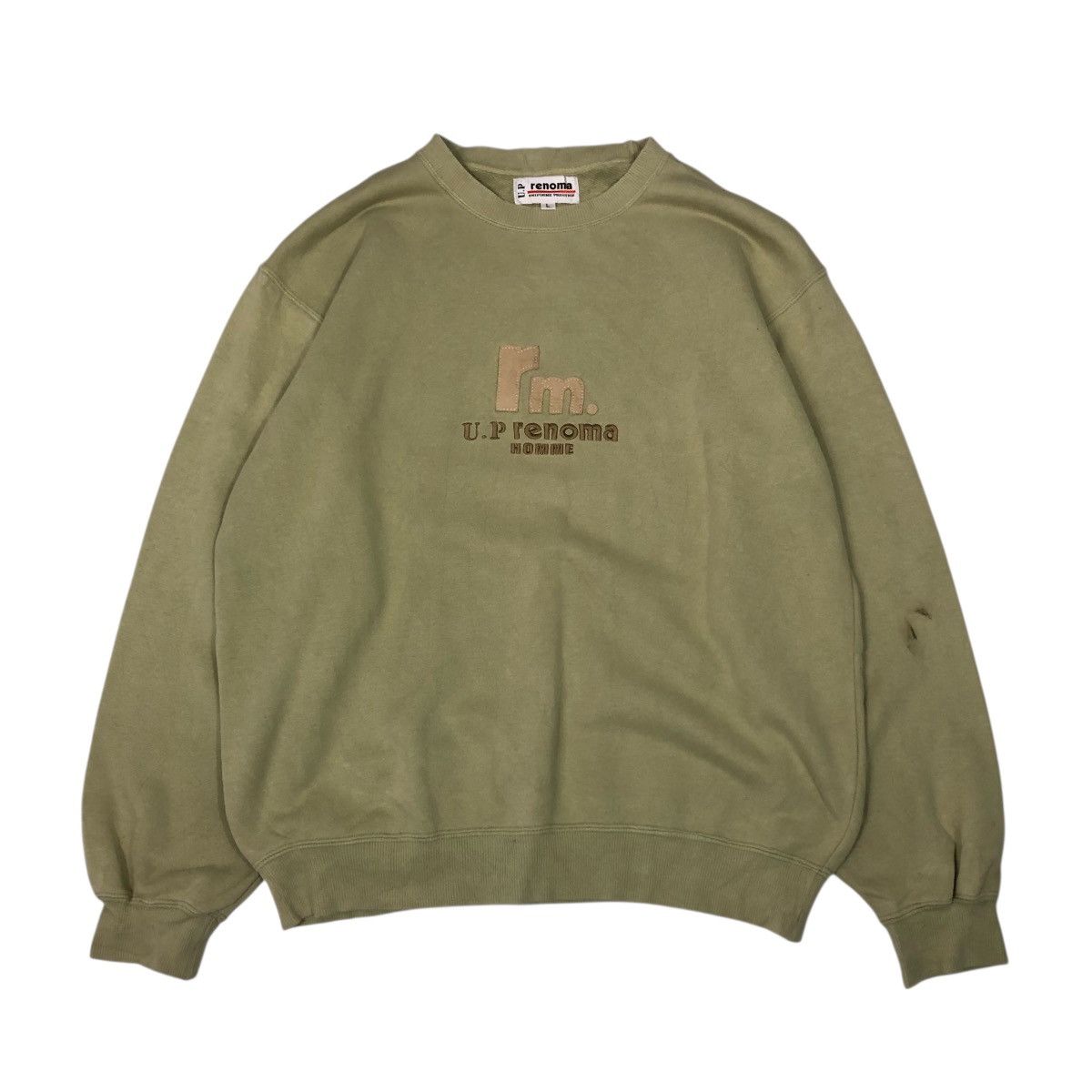 Japanese Brand 📌Vintage Sweatshirt Crewneck UP Renoma Size US L / EU 52-54 / 3 - 1 Thumbnail