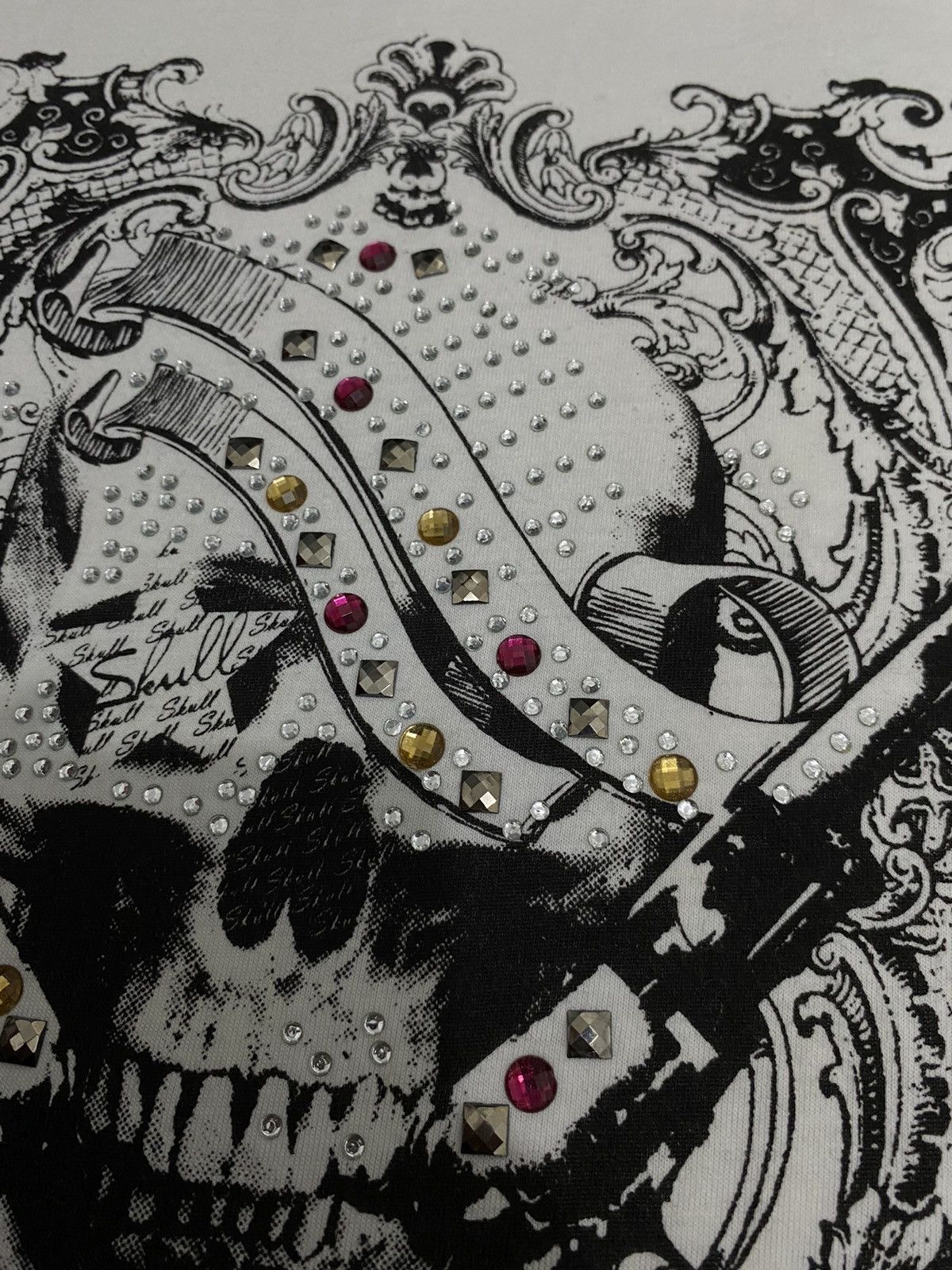 If Six Was Nine Y2K CHAMI CHAMI SKULL TSHIRT Size M / US 6-8 / IT 42-44 - 4 Thumbnail