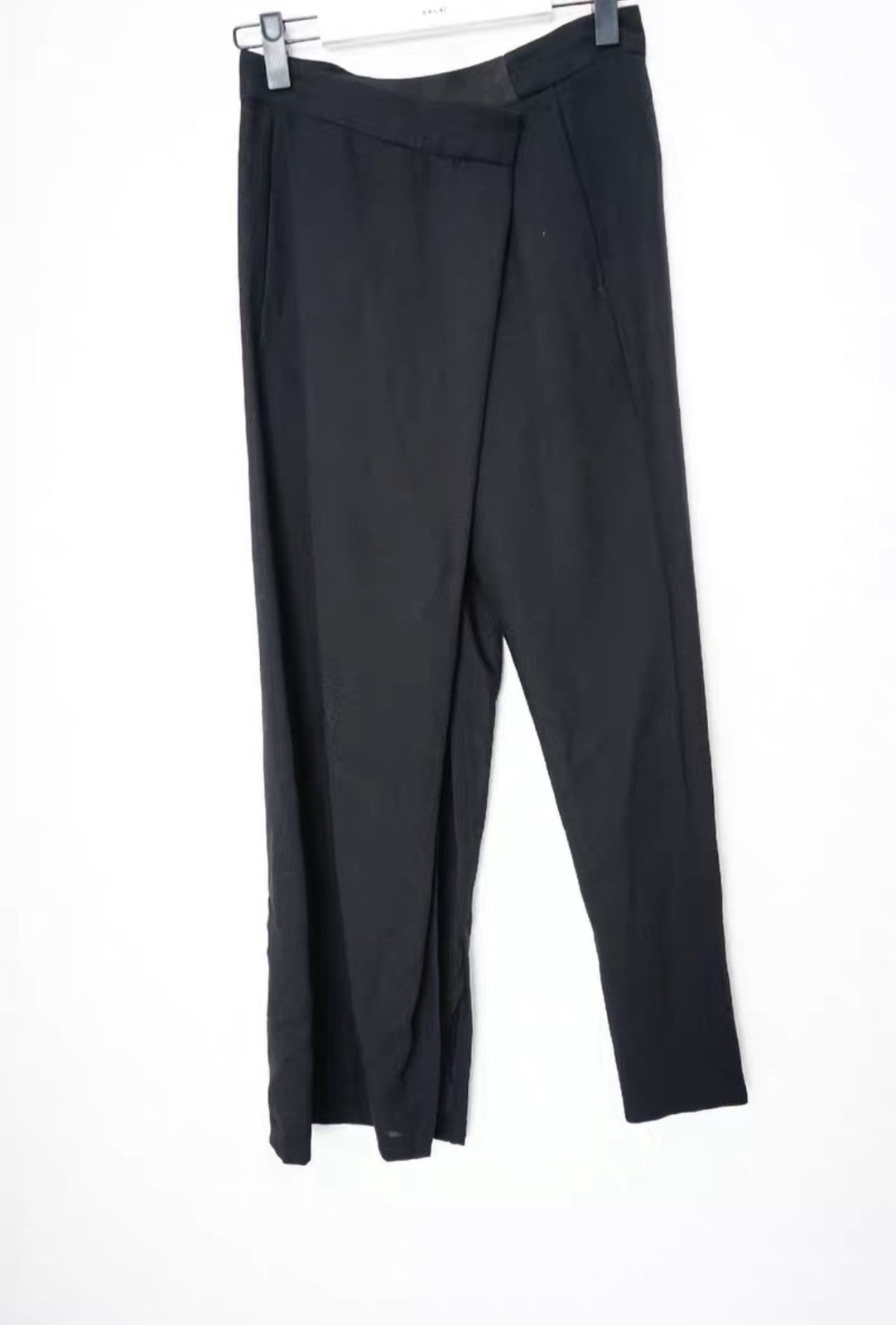 Ann Demeulemeester Ann Demeulemeester Asymmetric Wide-Leg Pants Size US 36 / EU 52 - 4 Thumbnail