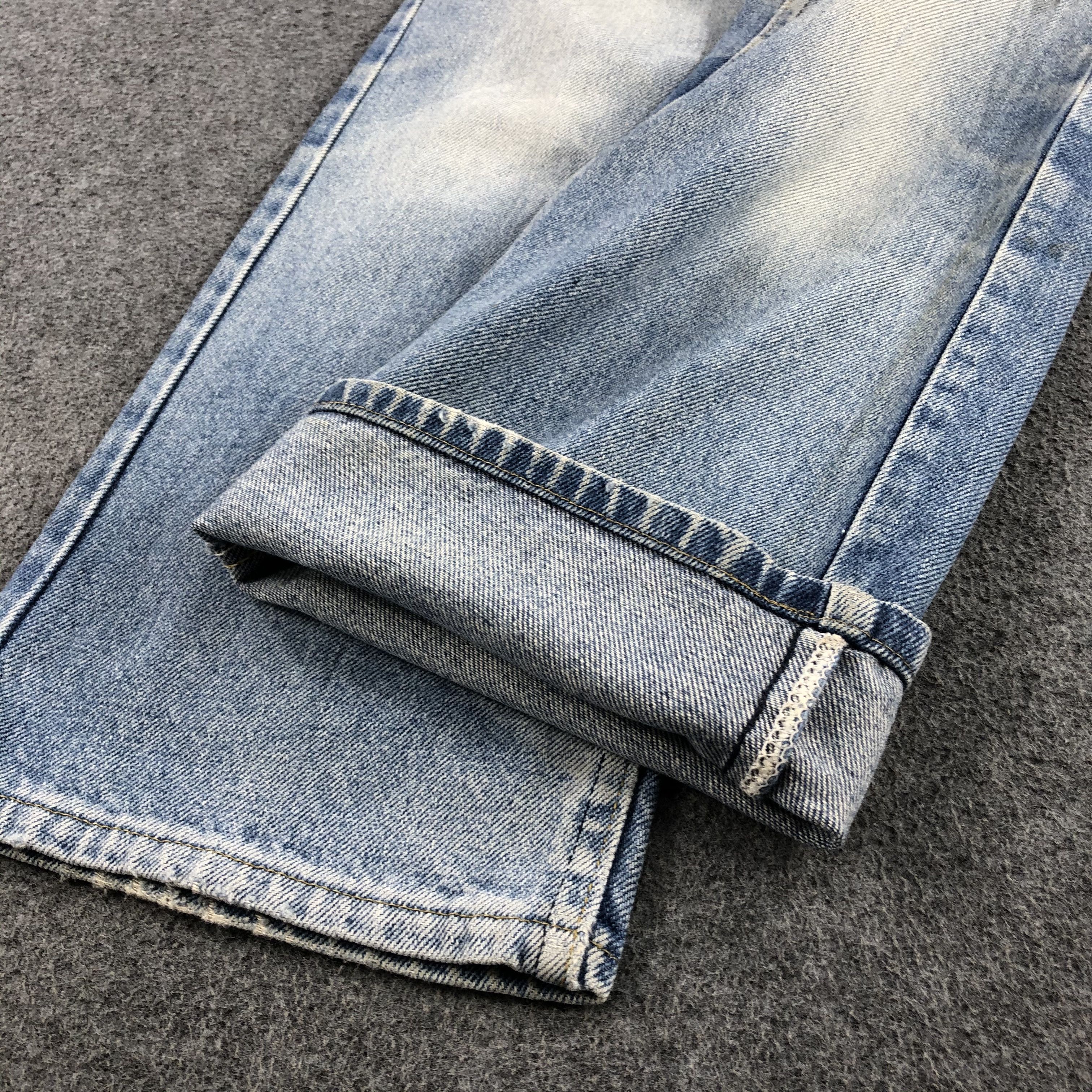 Lee Vintage Blue Wash Lee Jeans-J1887 Size US 28 / EU 44 - 7 Thumbnail