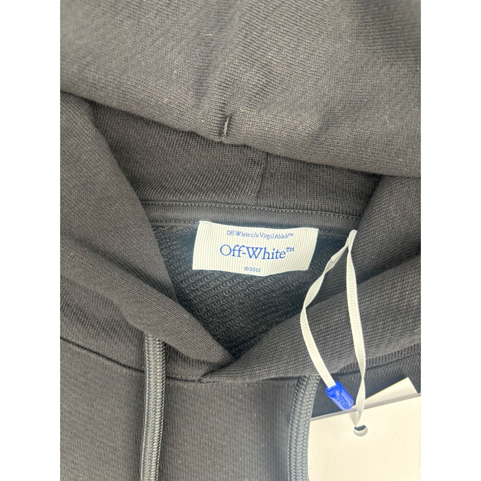 Off-White OFF-WHITE "Windy Arrows" Black Pullover Hoodie Size XS Size US XS / EU 42 / 0 - 5 Thumbnail
