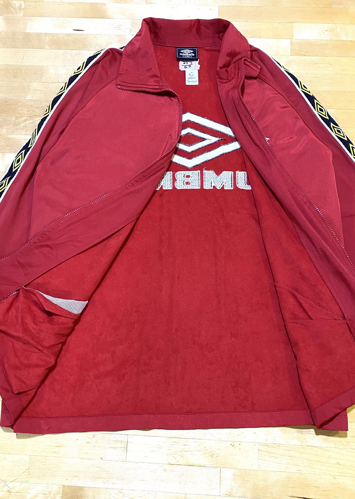 Umbro UMBRO Vintage 90's Y2K Streetwear Sportwear Tracktop Size US L / EU 52-54 / 3 - 3 Thumbnail
