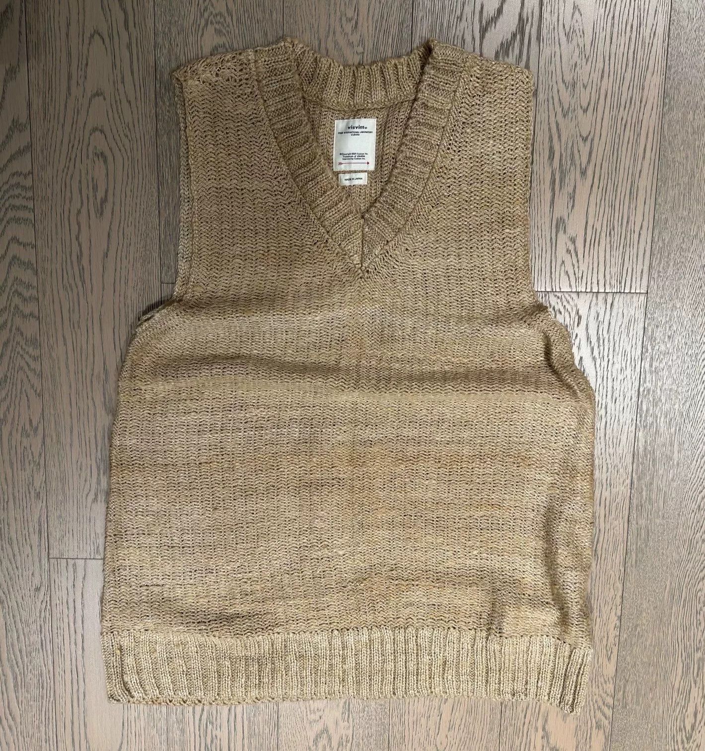 Visvim 2020AW VISVIM Tussar Silk Knit Vest Size US M / EU 48-50 / 2 - 1 Thumbnail
