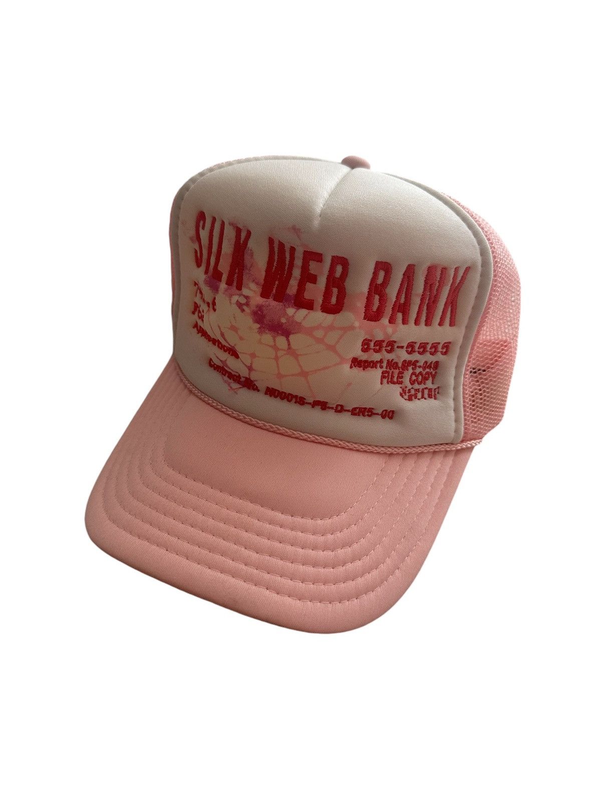 Spider Worldwide Silk 2024 Web Trucker Hat Pink OS