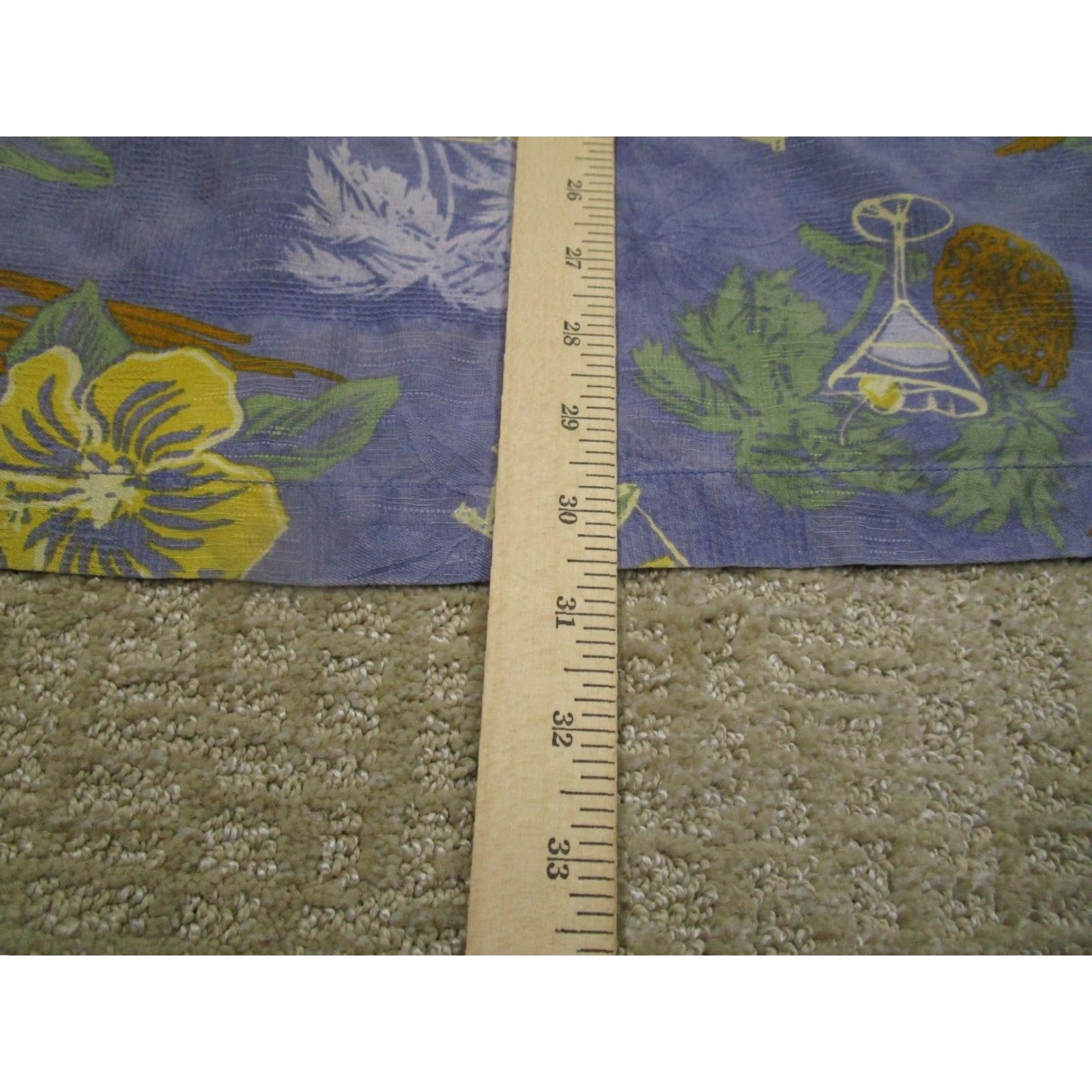 Tommy Bahama Tommy Bahama Shirt Men 2XL Button-Up Short Sleeve Blue Silk Hawaiian Pineapples Aloha Size US XXL / EU 58 / 5 - 6 Thumbnail