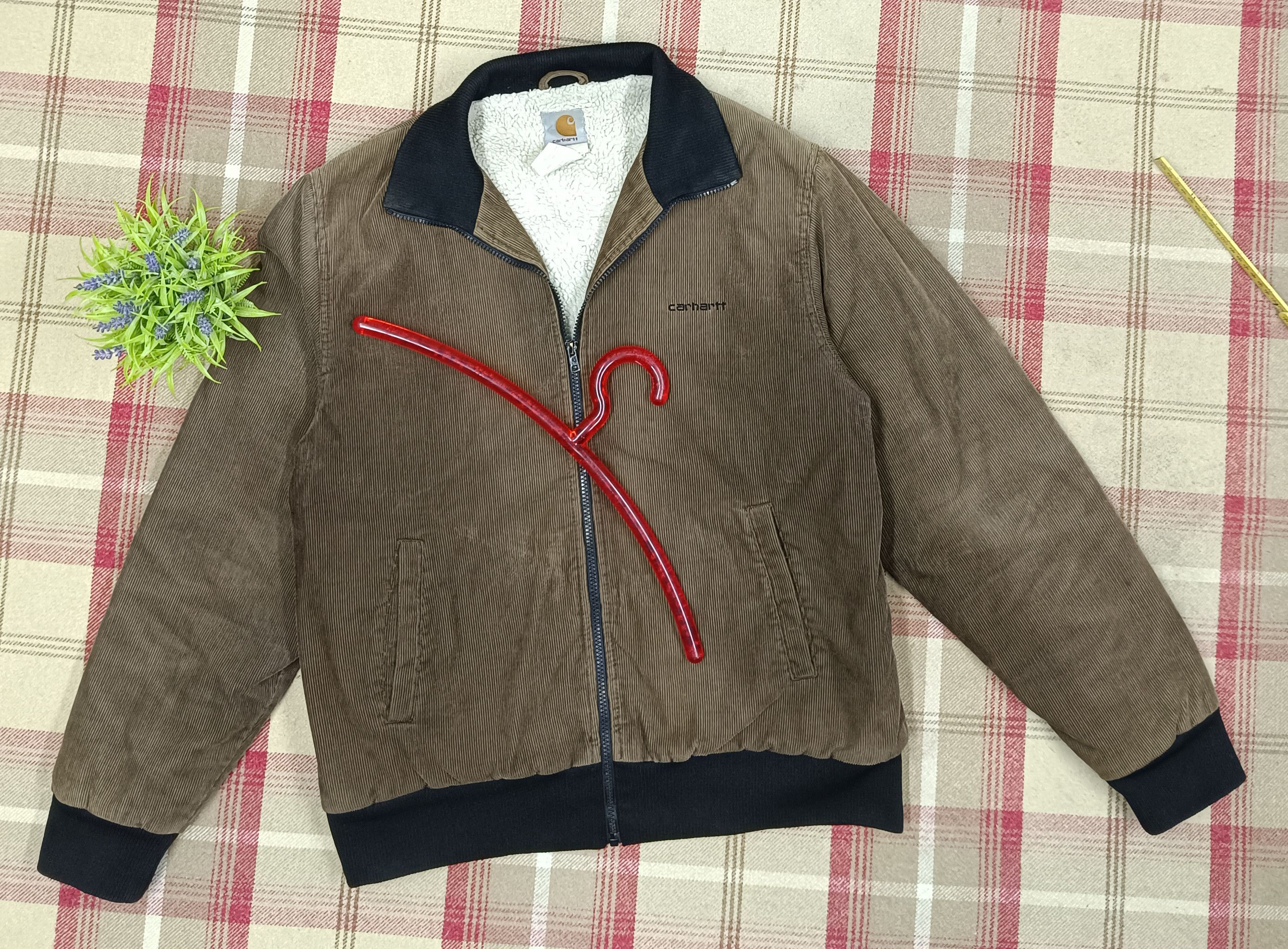 Carhartt Carhartt courduroy Wool lined jacket Sherpa XL Size US XL / EU 56 / 4 - 1 Thumbnail