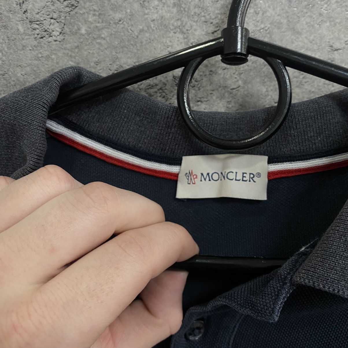 Moncler Moncler Polo Long Sleeve Size US XL / EU 56 / 4 - 8 Thumbnail