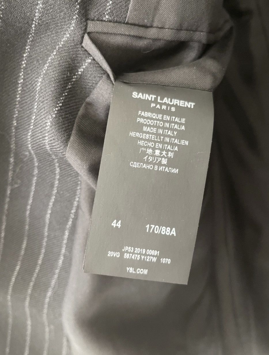 Saint Laurent Paris Saint Laurent wool double breasted blazer with stripes Size US S / EU 44-46 / 1 - 3 Thumbnail