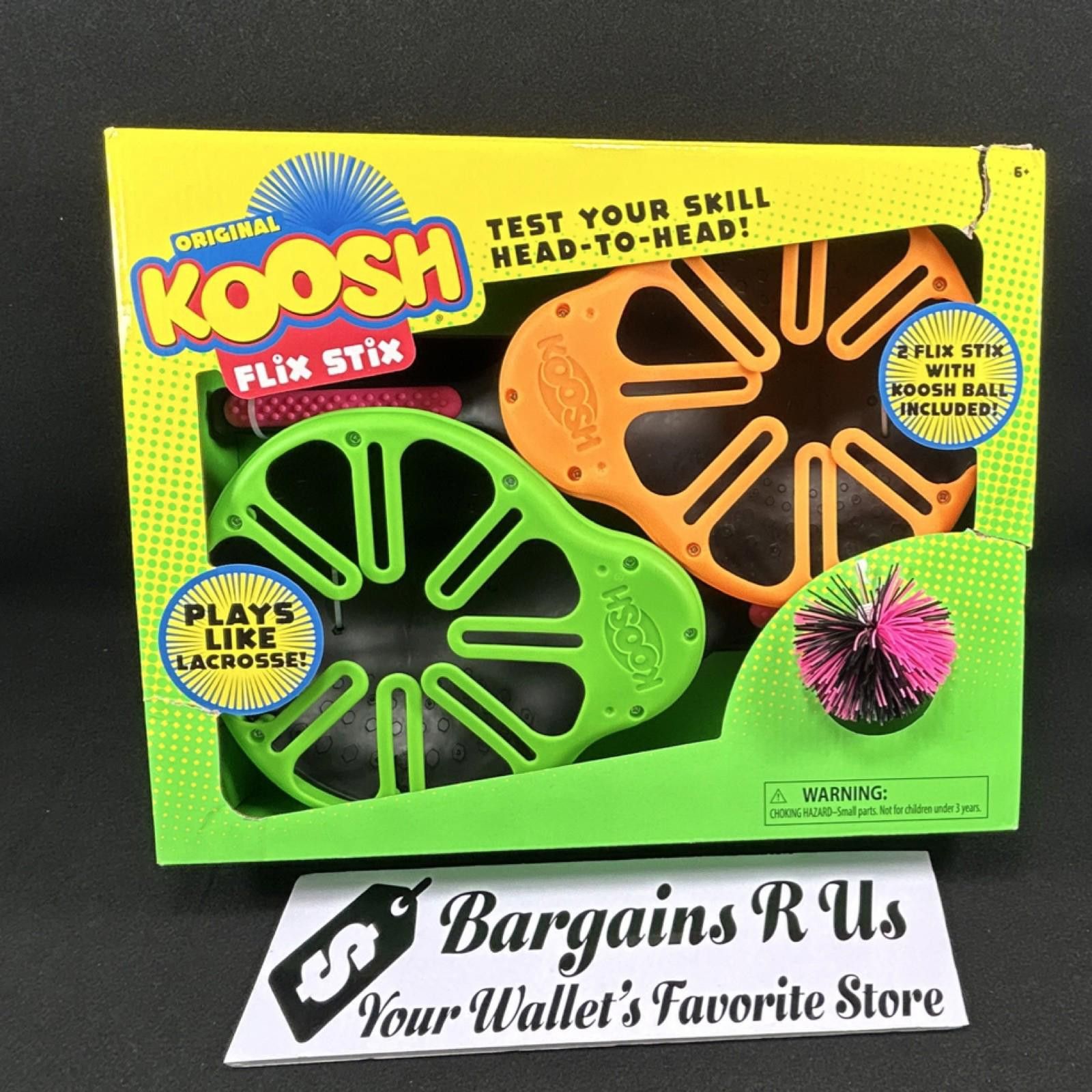 Michiko Koshino London Koosh Flix Stix Set with Koosh Ball - Lacrosse Style Toy 202 Size ONE SIZE - 1 Thumbnail
