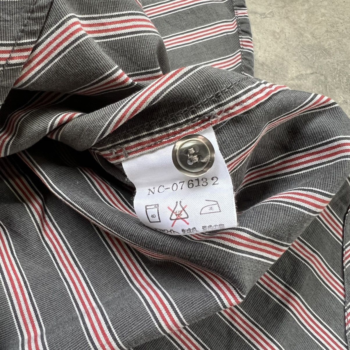 Nigel Cabourn Nigel Carboun Vertical Stripe Longsleeve Button up Shirt Size US XL / EU 56 / 4 - 11 Thumbnail