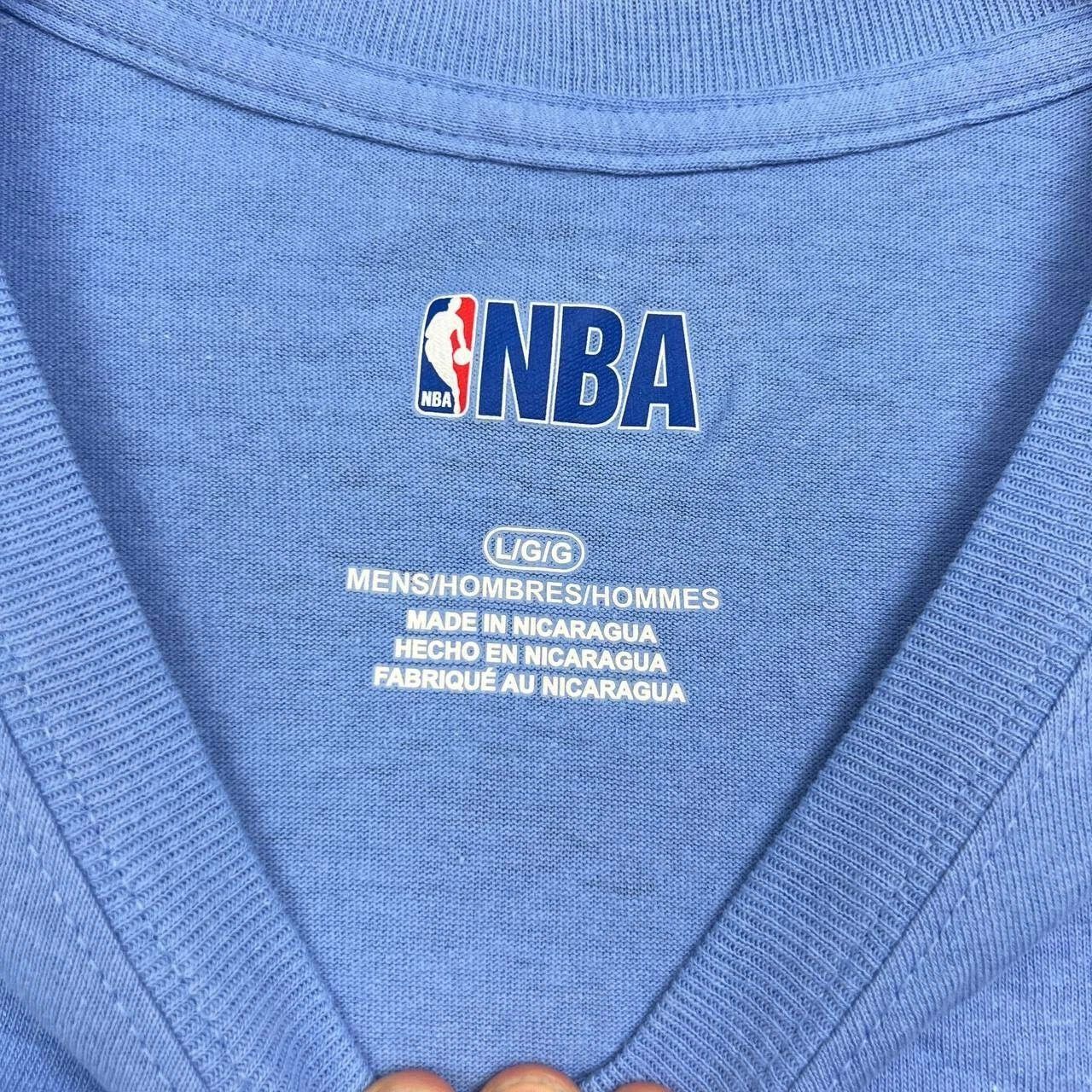 NBA Memphis Grizzlies Shirt Men NBA Short Sleeve Crew Neck New L Size US L / EU 52-54 / 3 - 5 Thumbnail