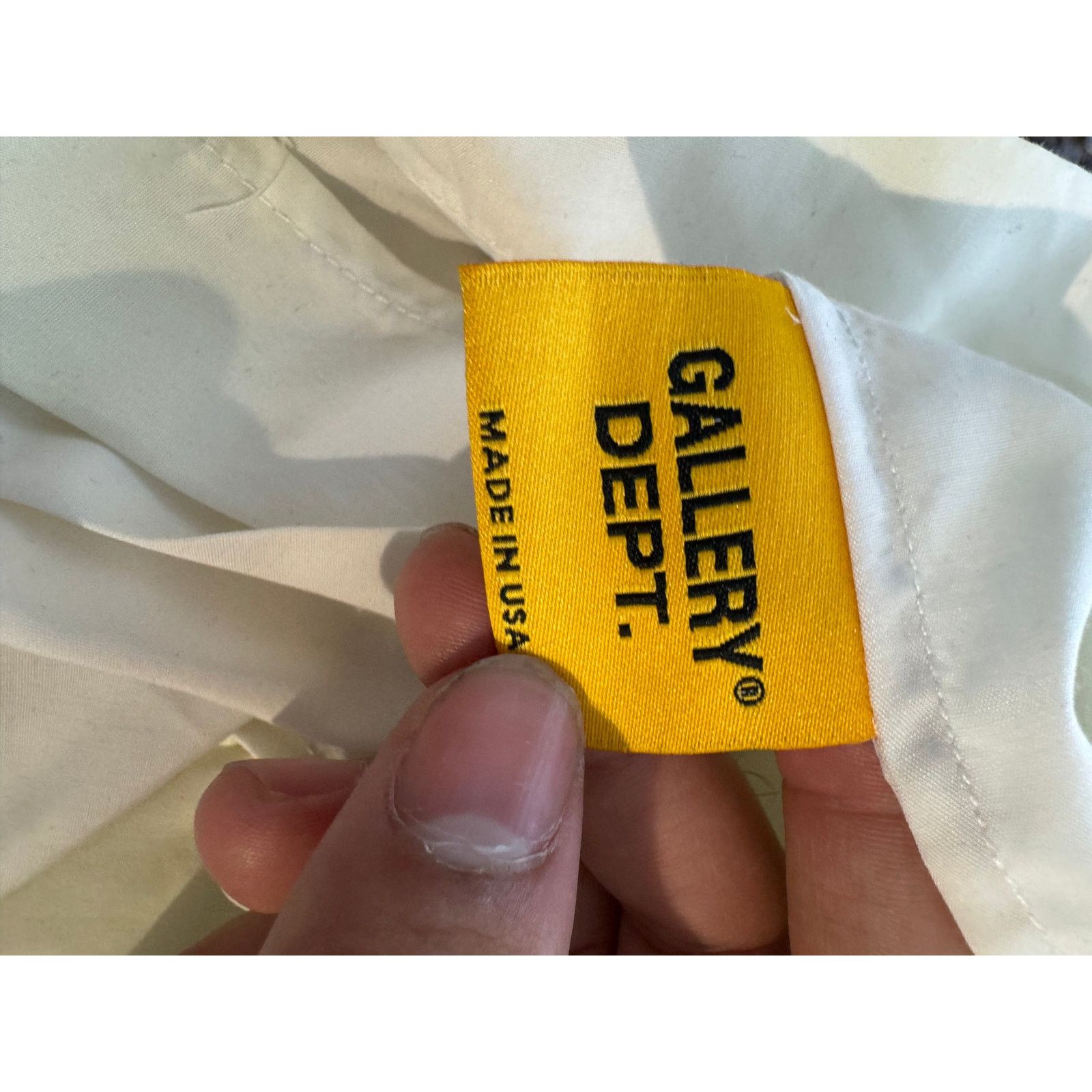 Gallery Dept. Gallery Dept Work Shirt White Used Small Size US S / EU 44-46 / 1 - 4 Thumbnail