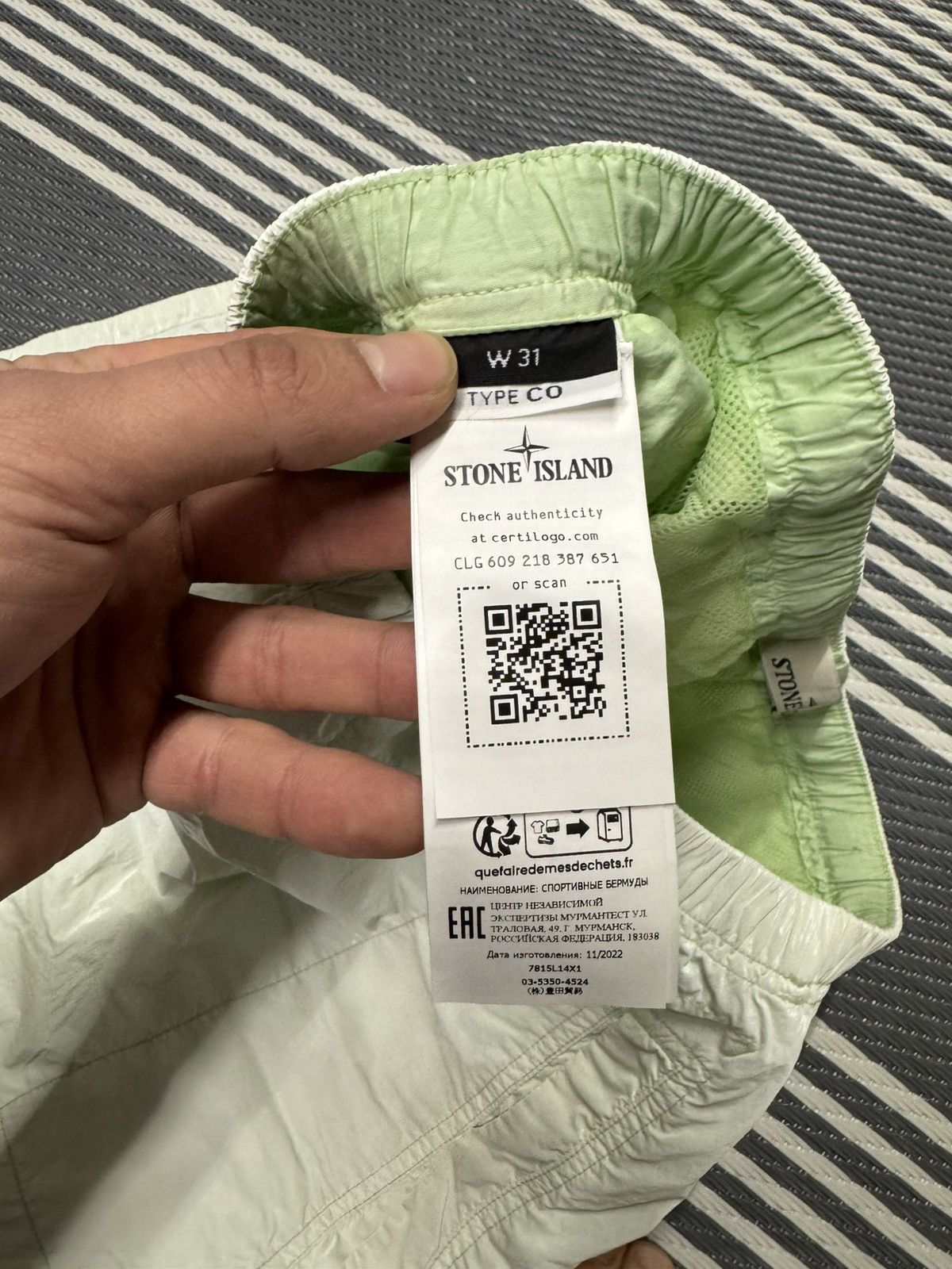 Stone Island Stone Island Marina Nylon metal short Size US 31 - 6 Thumbnail