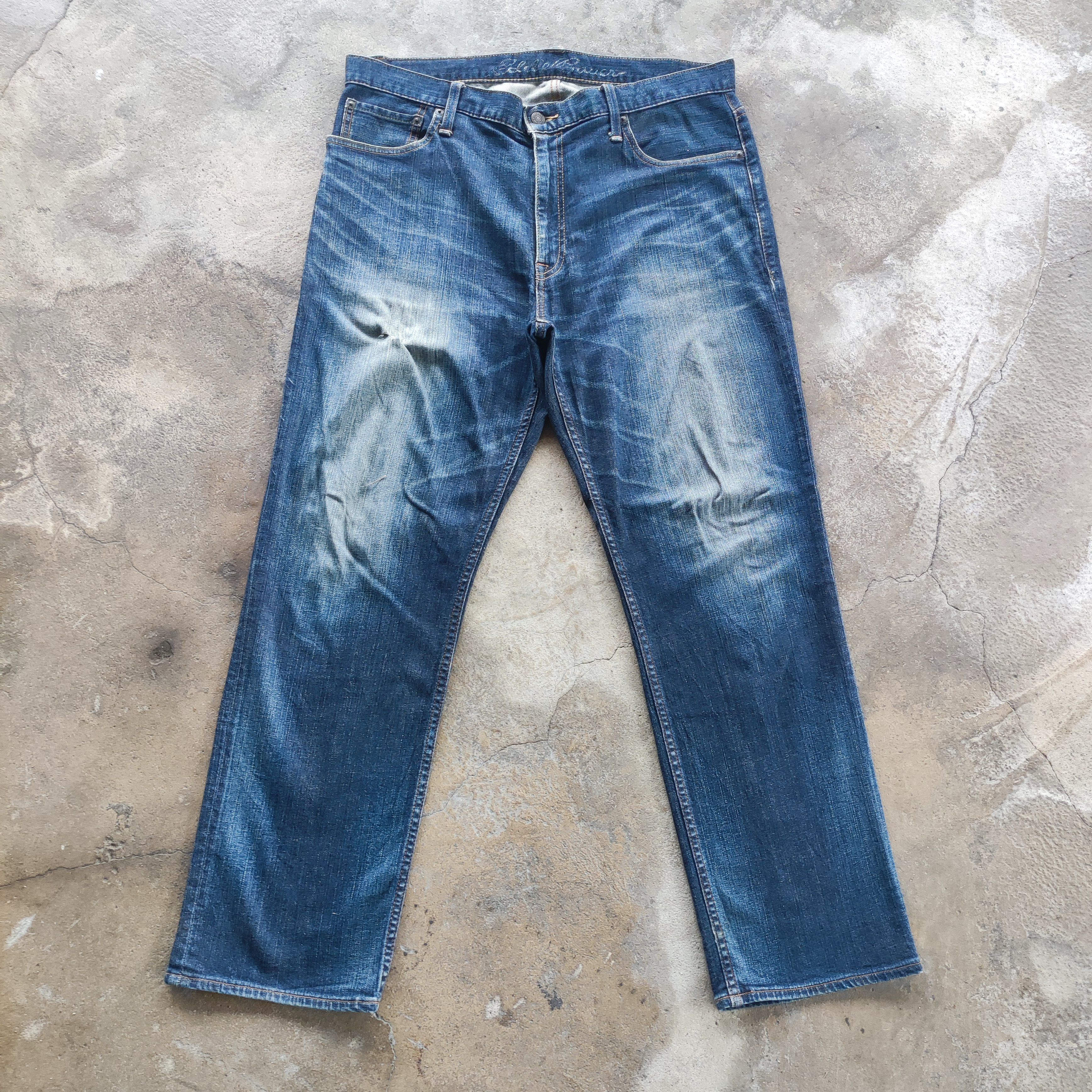 Eddie Bauer Vintage Eddie Bauer Brand Jeans Ripped Pants W38 Size US 38 / EU 54 - 1 Thumbnail