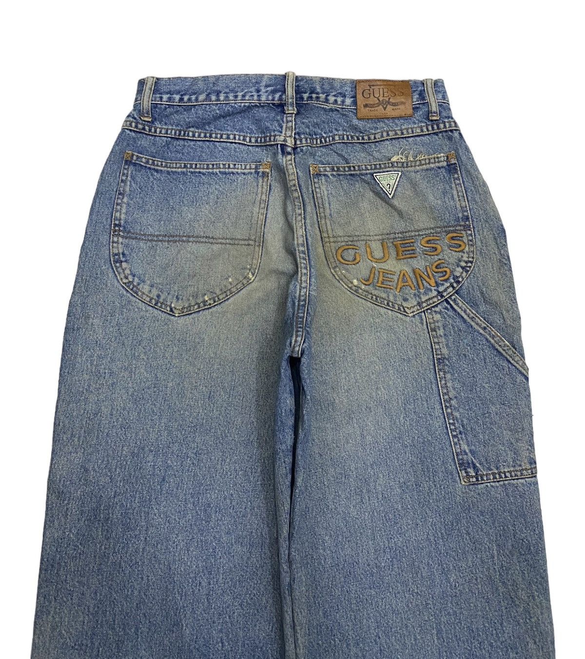 Georges Marciano × Guess GUESS GEORGES MARCIANO BAGGY SKATER DENIM JEANS JNCO STYLE Size US 32 / EU 48 - 3 Thumbnail