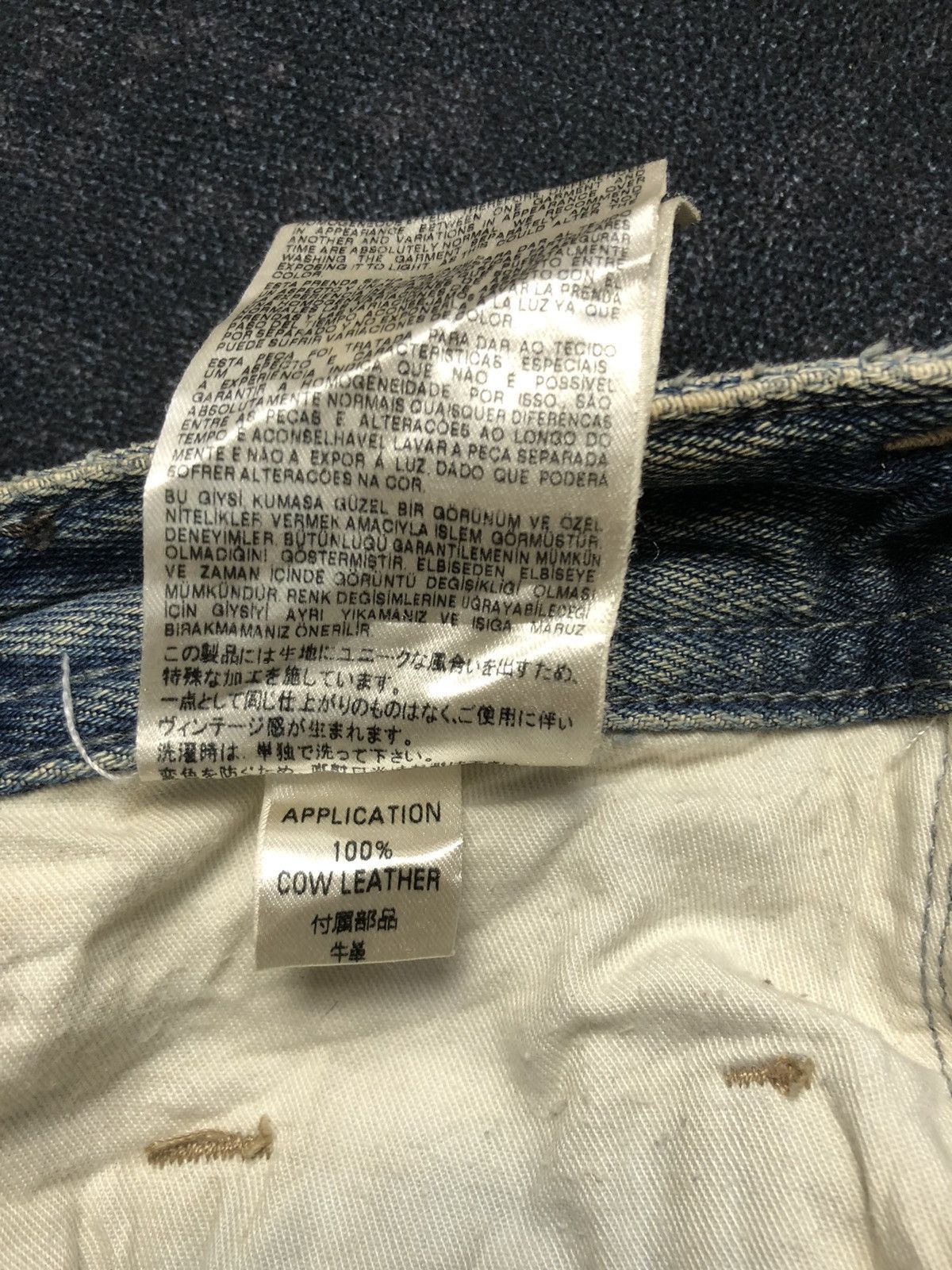 Diesel Vintage Diesel Distressed Dirty Faded Jeans Size US 32 / EU 48 - 19 Thumbnail
