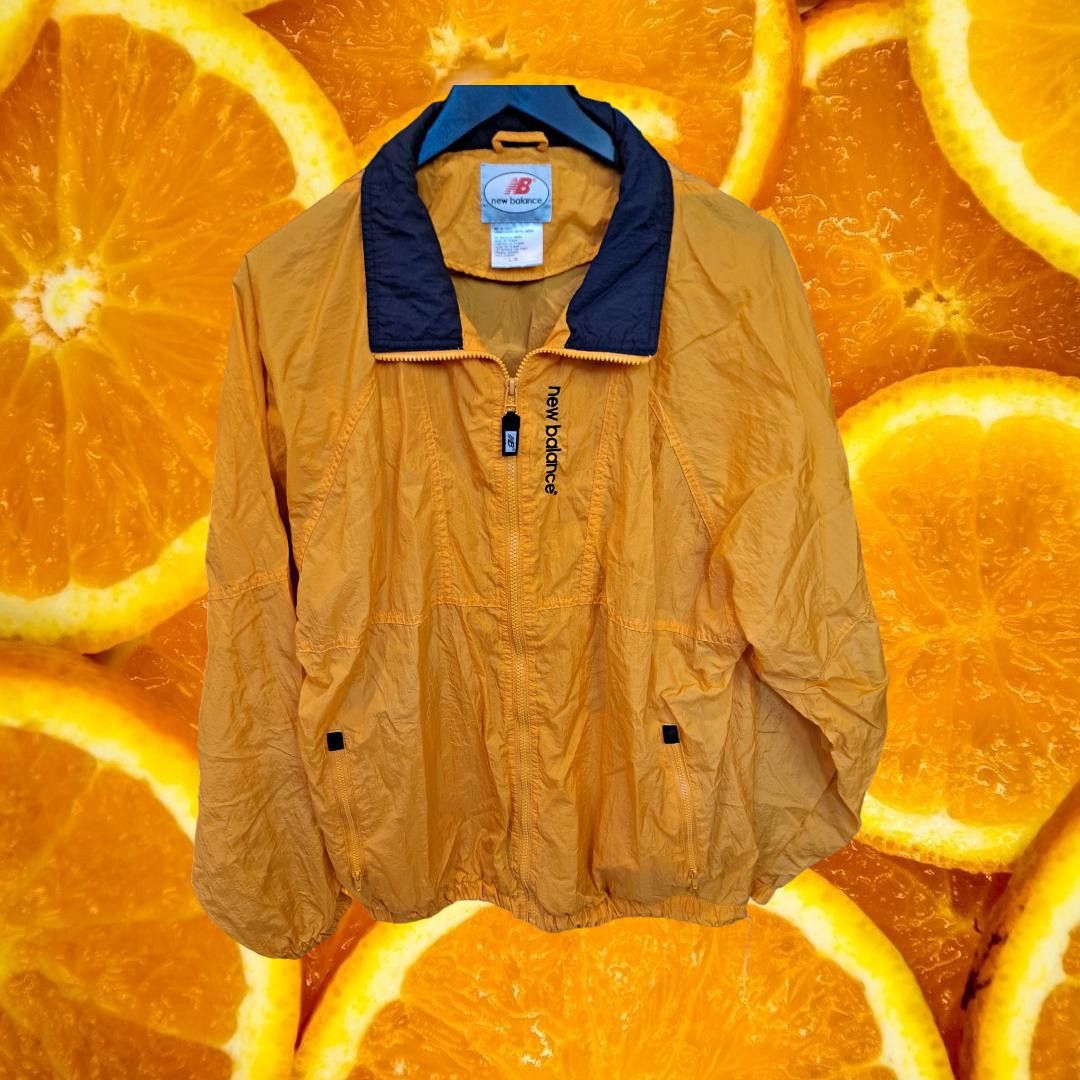 New Balance New Balance Yellow Full Zip Windbreaker Size Large Size US L / EU 52-54 / 3 - 1 Thumbnail
