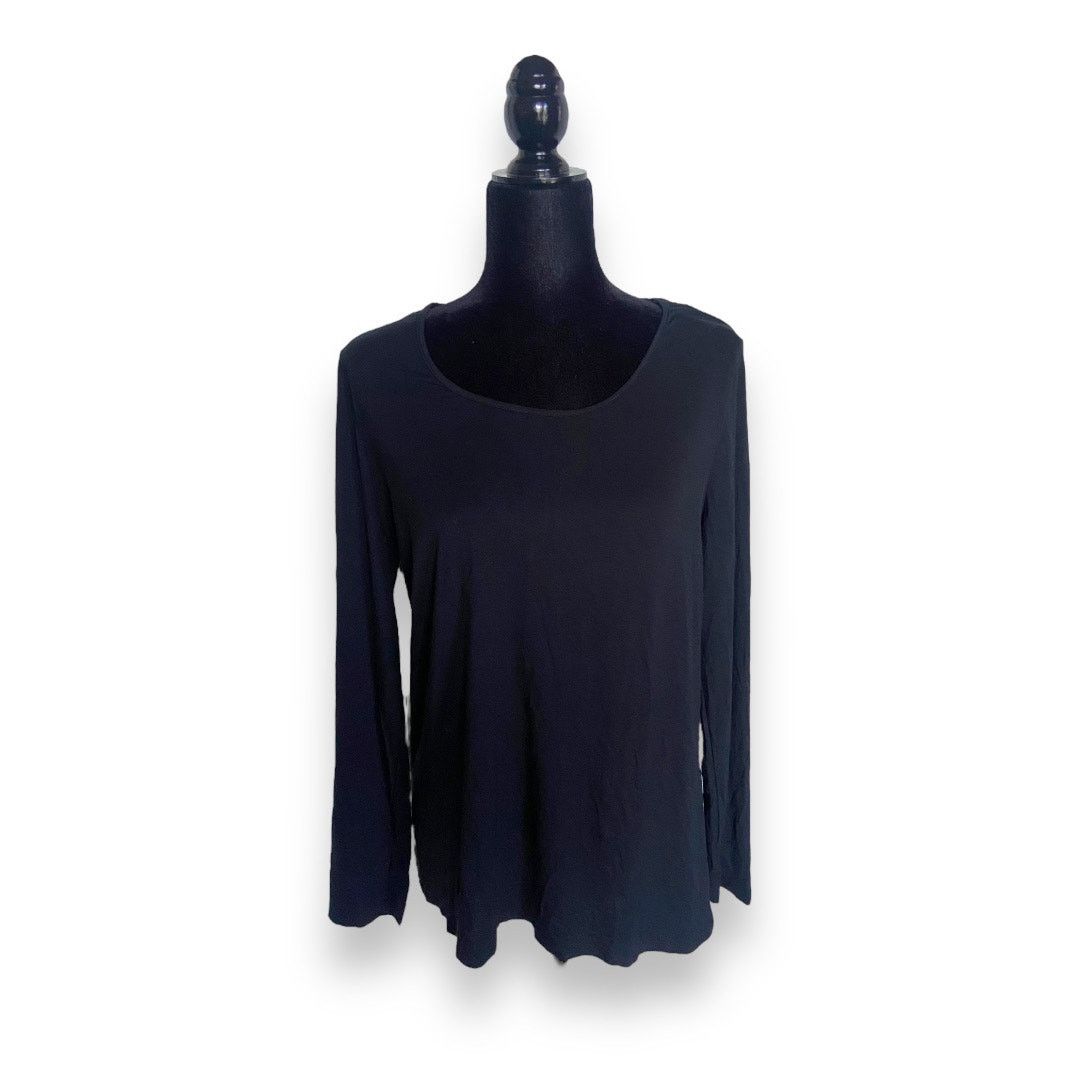 Other Soma Womens Top Sz M Black Scoop Neck Rayon Spandex Solid Size M / US 6-8 / IT 42-44 - 2 Thumbnail
