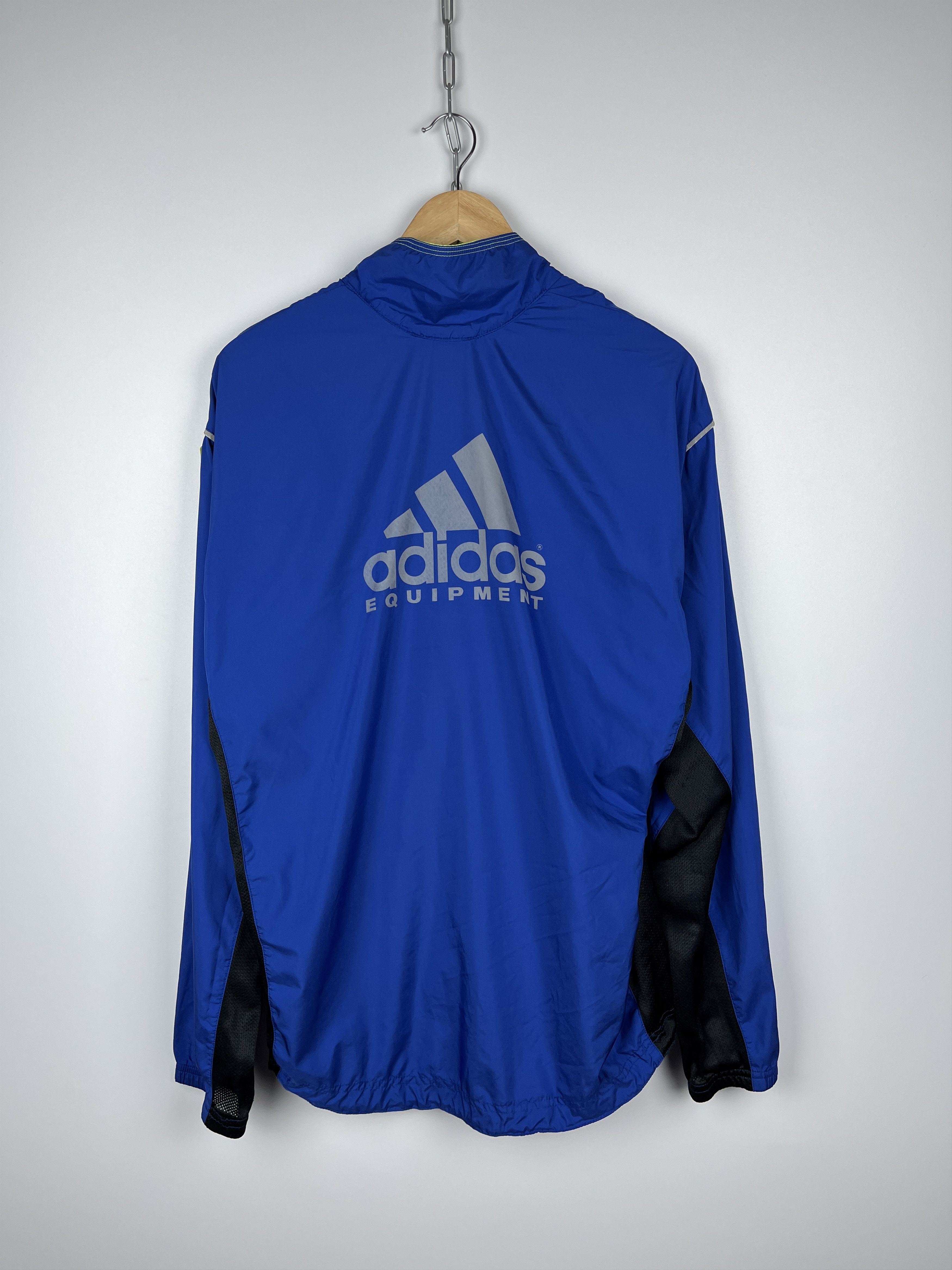 Adidas 90's Adidas Equipment Vintage Big Logo Back Light Jacket Size US M / EU 48-50 / 2 - 12 Thumbnail