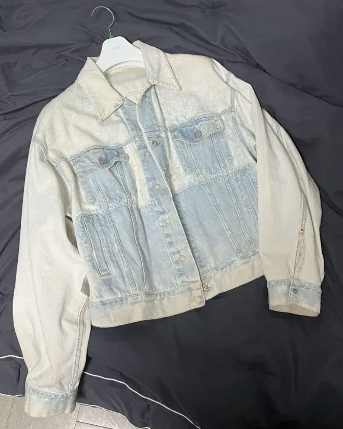 Maison Margiela Maison Margiela Bleached Reversible Denim Jacket Size M / US 6-8 / IT 42-44 - 4 Thumbnail