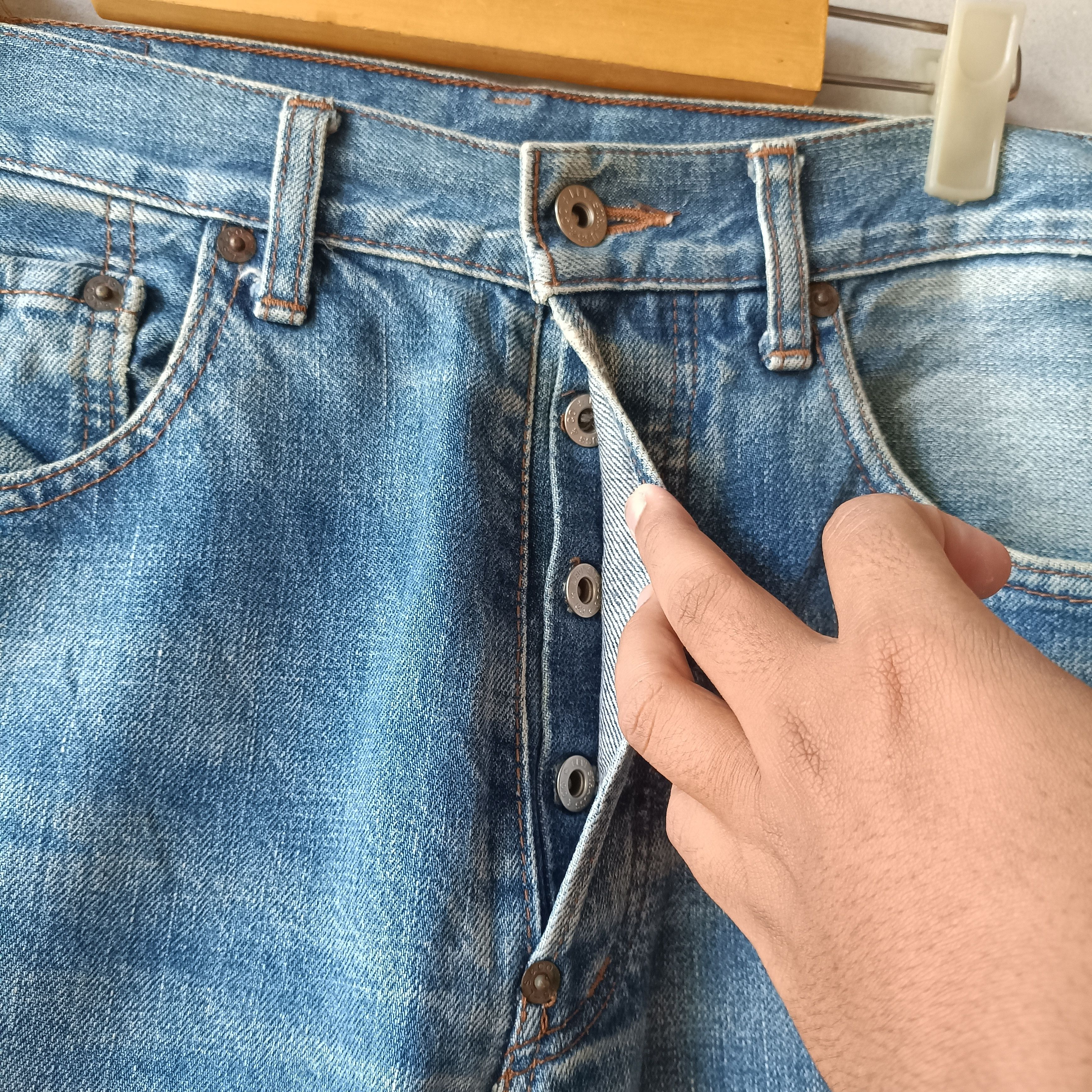 Levi's LEVI’S 701-XX BIG E MODEL 1937 JAPAN MADE🇯🇵 BUTTON J22 Size US 30 / EU 46 - 6 Thumbnail