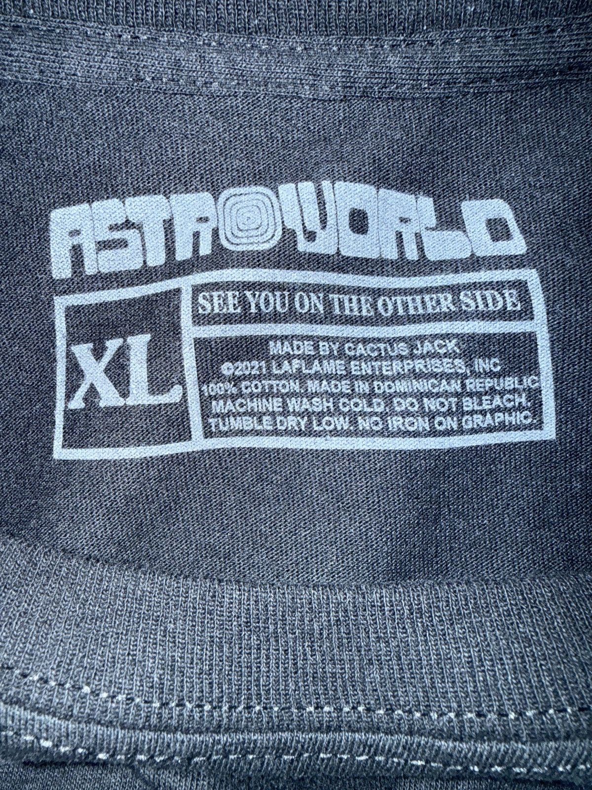 Travis Scott AstroWorld Utopia Goat Tee Size US XL / EU 56 / 4 - 3 Thumbnail