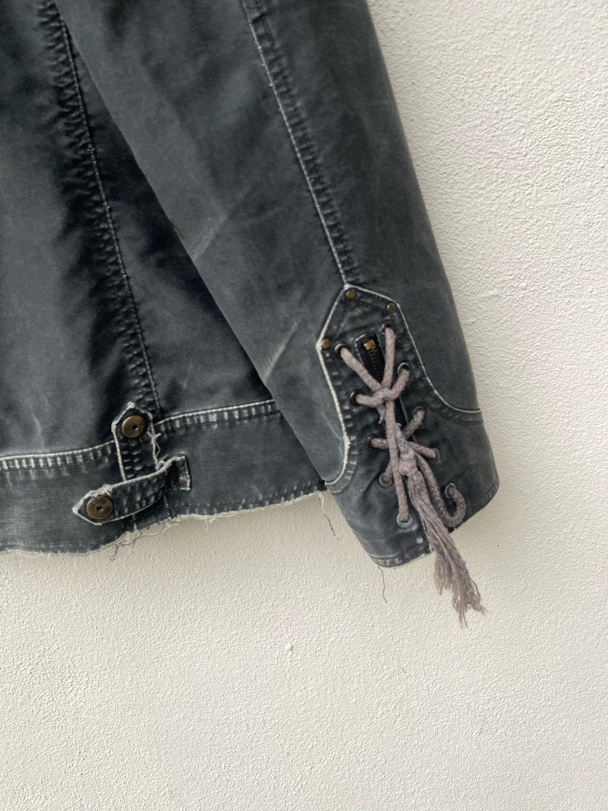 If Six Was Nine × Japanese Brand × Le Grande Bleu (L.G.B.) Bareback Realdresss Bondage Punk Style Jacket Size US XL / EU 56 / 4 - 21 Thumbnail