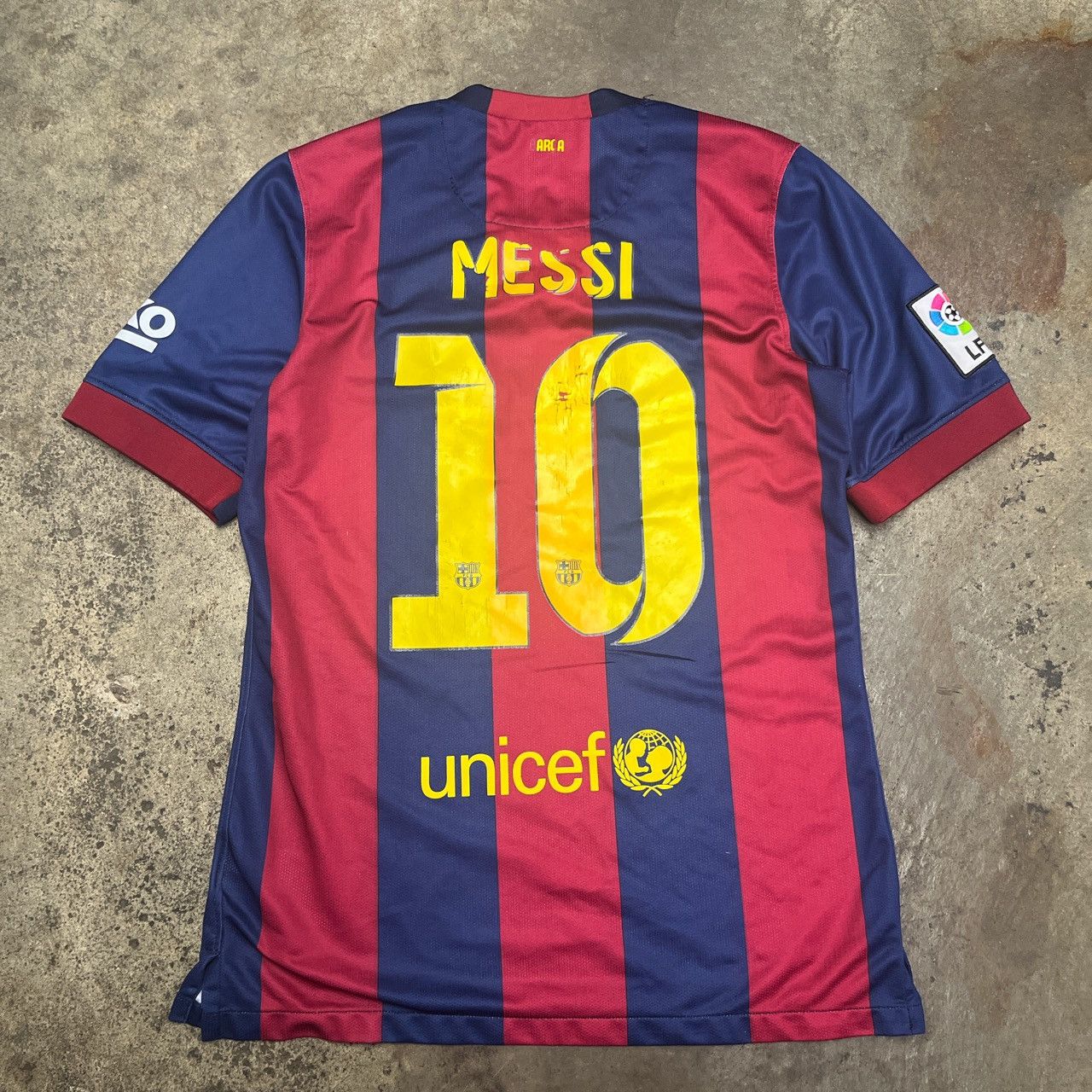 Nike Nike Fc Barcelona 2014/15 Messi Jersey Mens Medium Rare Size US M / EU 48-50 / 2 - 2 Thumbnail