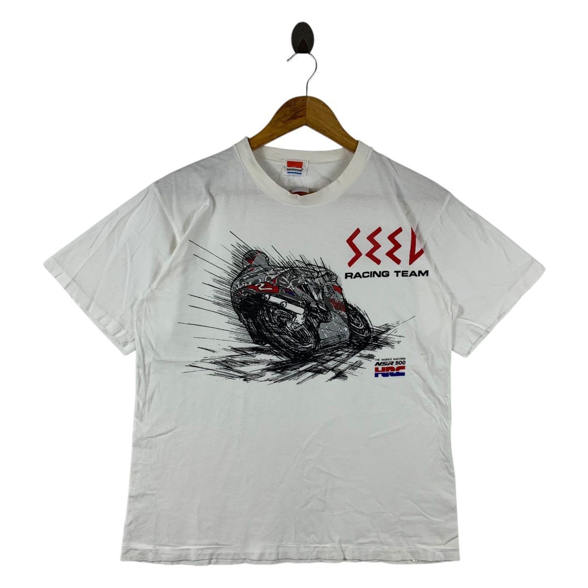 Fox Racing Vintage NSR 500 HRC racing team logo printed tee Size US M / EU 48-50 / 2 - 1 Thumbnail