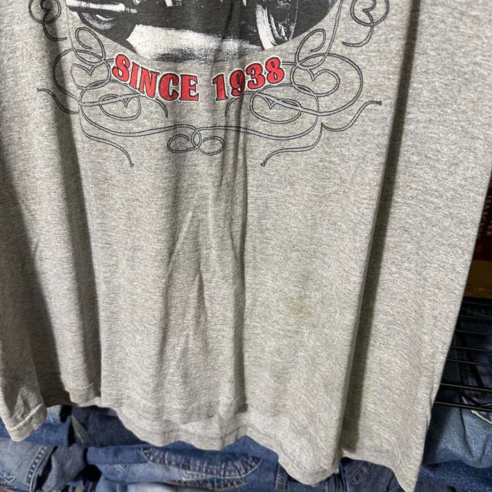 Delta Vintage Y2K 2002 Sturgis South Dakota Biker Tee Shirt Gray Size US L / EU 52-54 / 3 - 4 Thumbnail