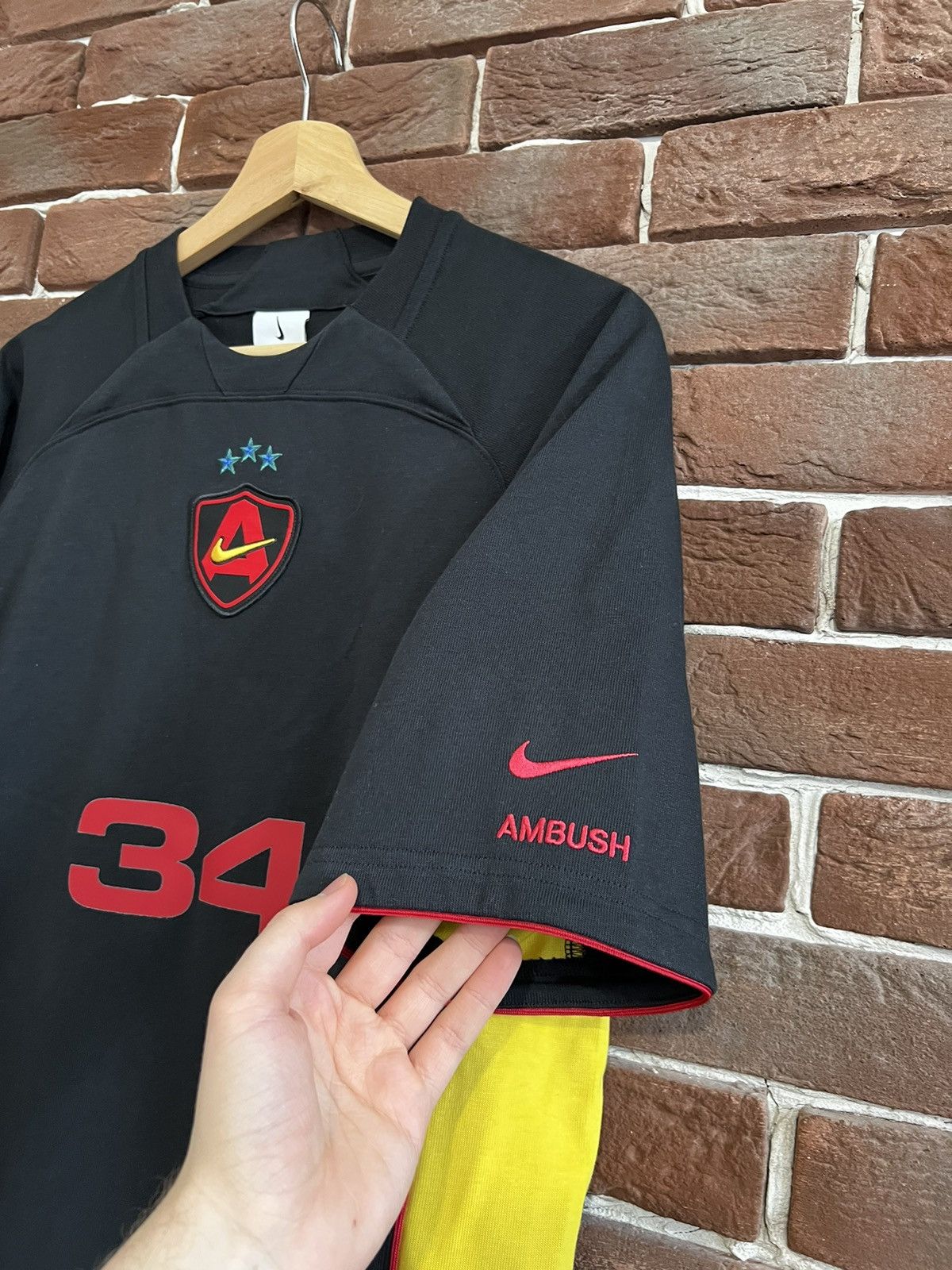 Ambush Design × Nike Rare Ambush Design Nike Soccer Jersey Hype Streetwear S Blac Size US S / EU 44-46 / 1 - 5 Thumbnail