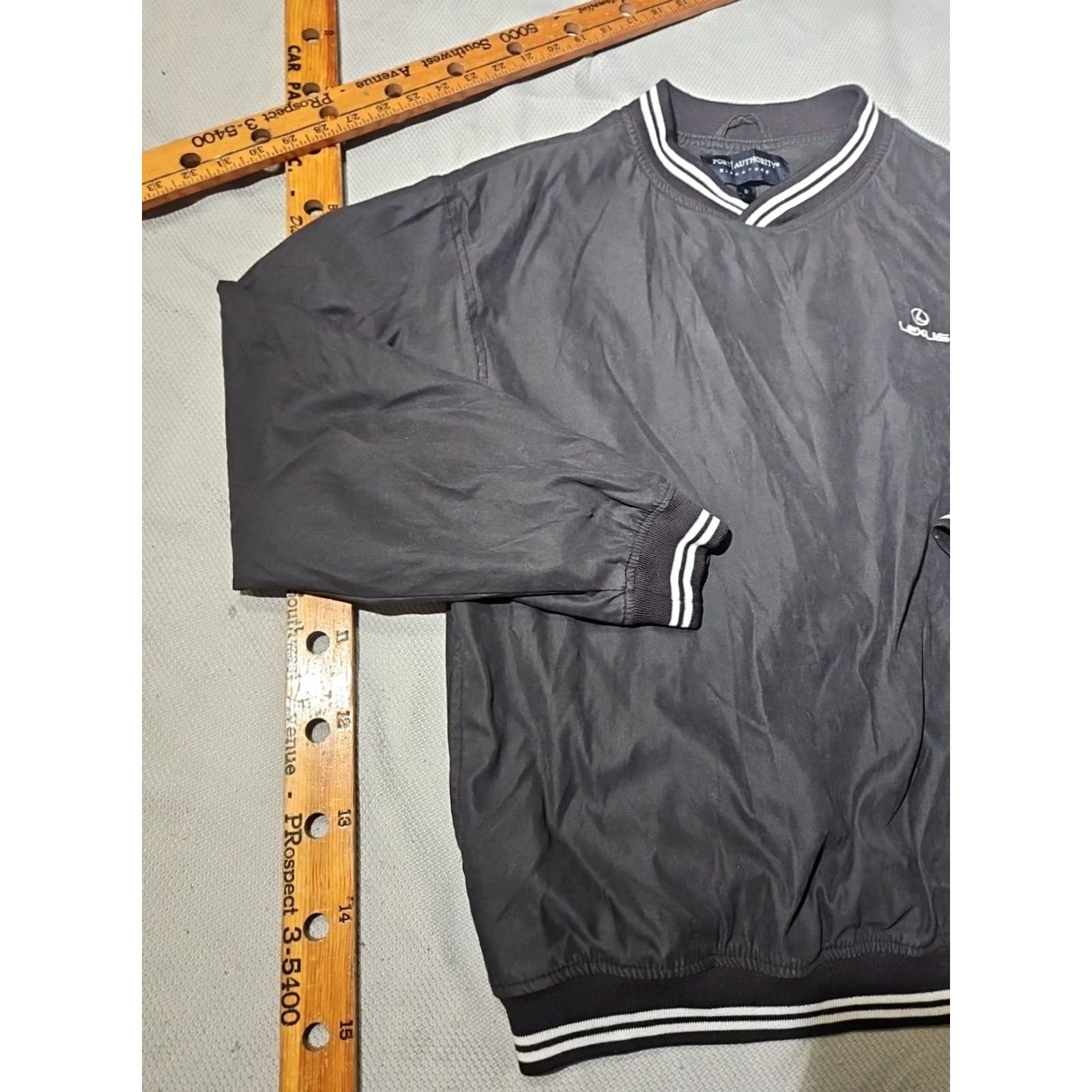 Port Authority Lexus Port Authority Jacket Mens Small Black Windbreaker Pullover Driving Golf Size US S / EU 44-46 / 1 - 4 Thumbnail