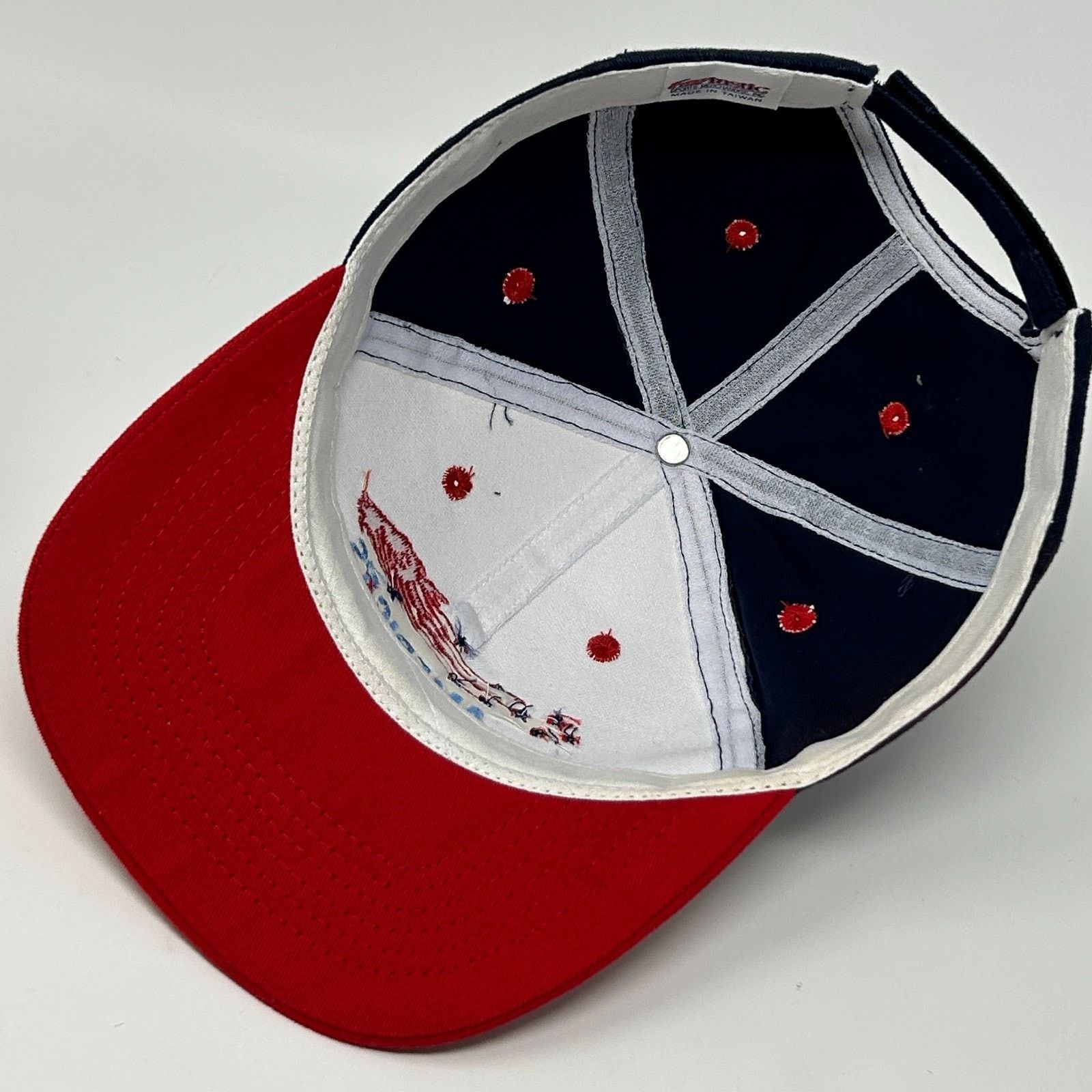 Vintage Vintage 90s Bay Meadows Racetrack Hat Baseball Cap Horse Size ONE SIZE - 4 Thumbnail