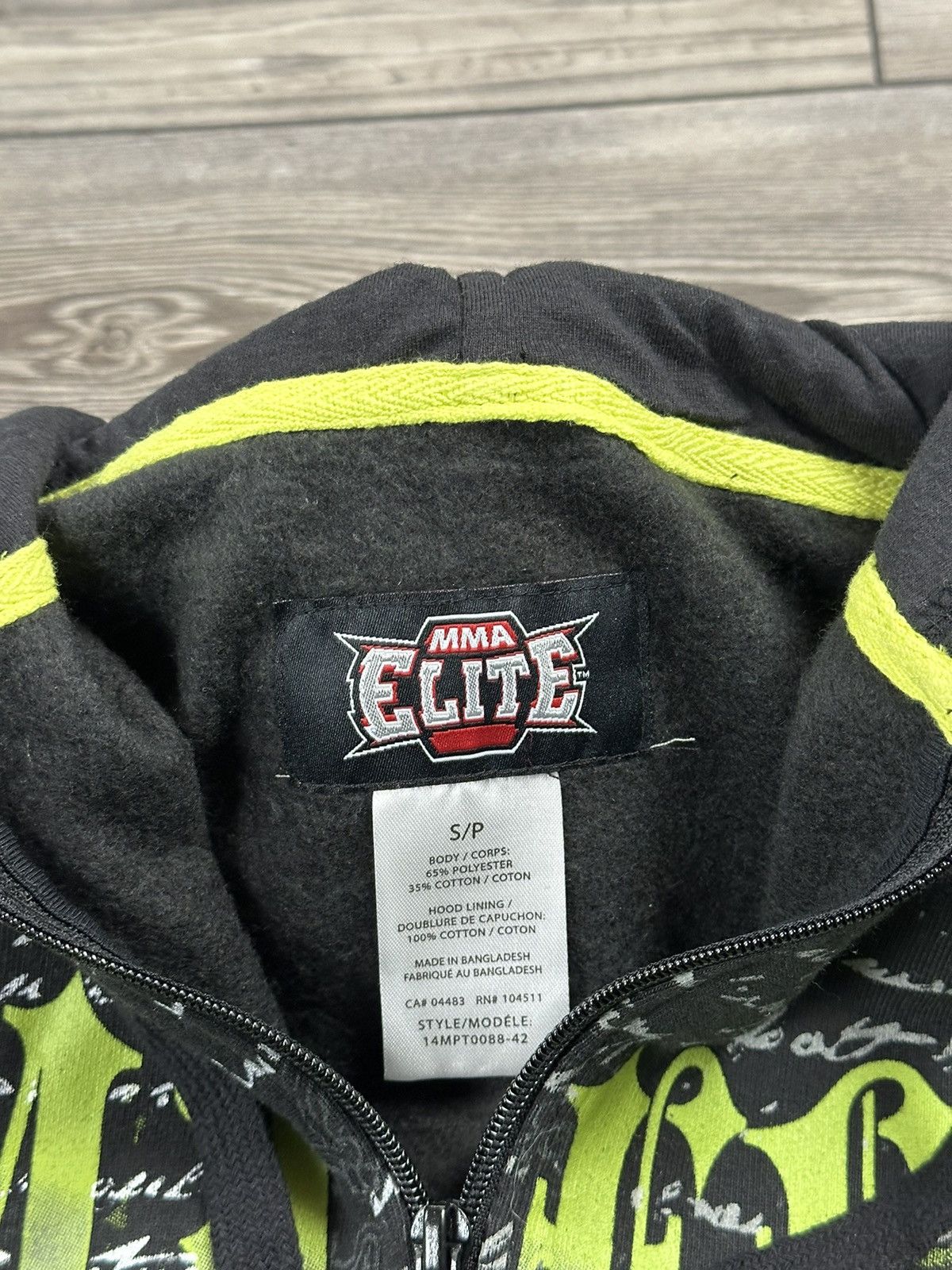 Affliction Crazy Vintage Y2K MMA Elite Zip Hoodie Size US S / EU 44-46 / 1 - 4 Thumbnail