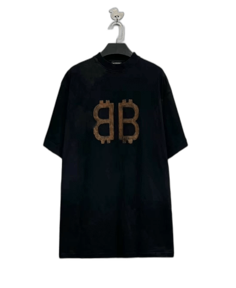 Balenciaga Balenciaga Bitcoin Short Sleeve T-Shirt-yf Size US M / EU 48-50 / 2 - 1 Thumbnail