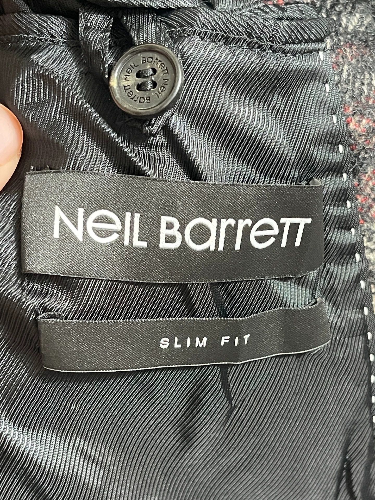 Neil Barrett Neil Barrett Slim Fit Wool Coat 48/50 New with Tags Size US M / EU 48-50 / 2 - 7 Thumbnail