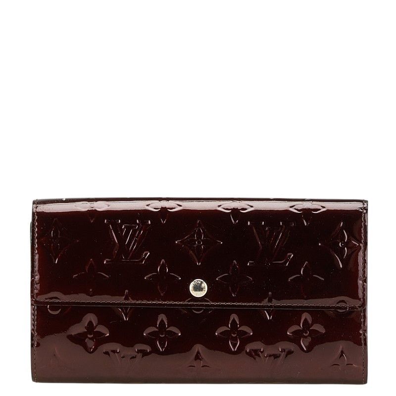 Louis Vuitton Louis Vuitton Louis Vuitton Portefeuille Sarah Monogram Vernis Long Wallet Enamel Long Wallet M93577 DUTY FREE for USA Size ONE SIZE - 1 Thumbnail