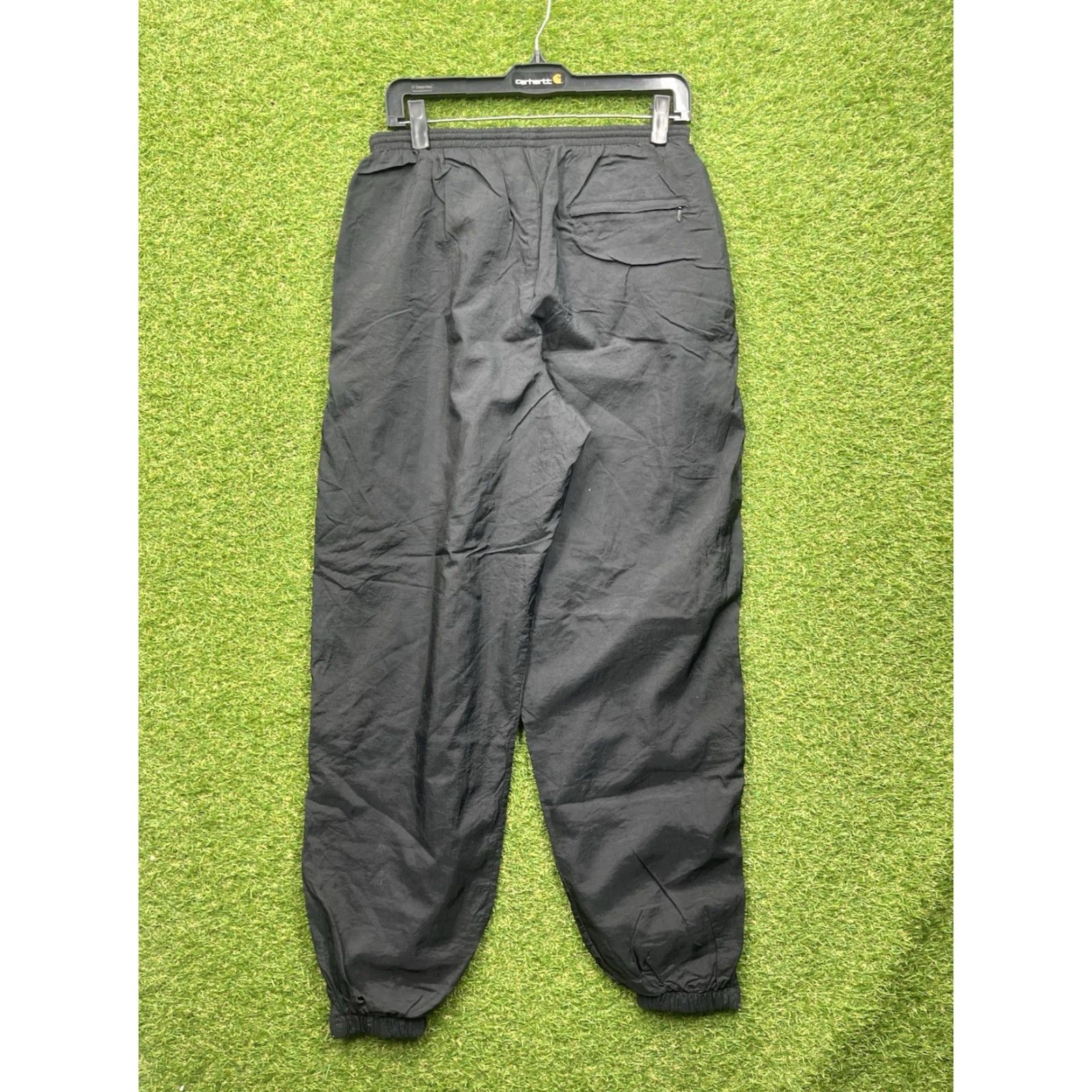 Nike Nike Trackpants Mens M Lightweight Sweatpants Y2K Ankle Zip Black 90s Nike Heritage Sweatpants Men Size 32" / US 10 / IT 46 - 2 Thumbnail
