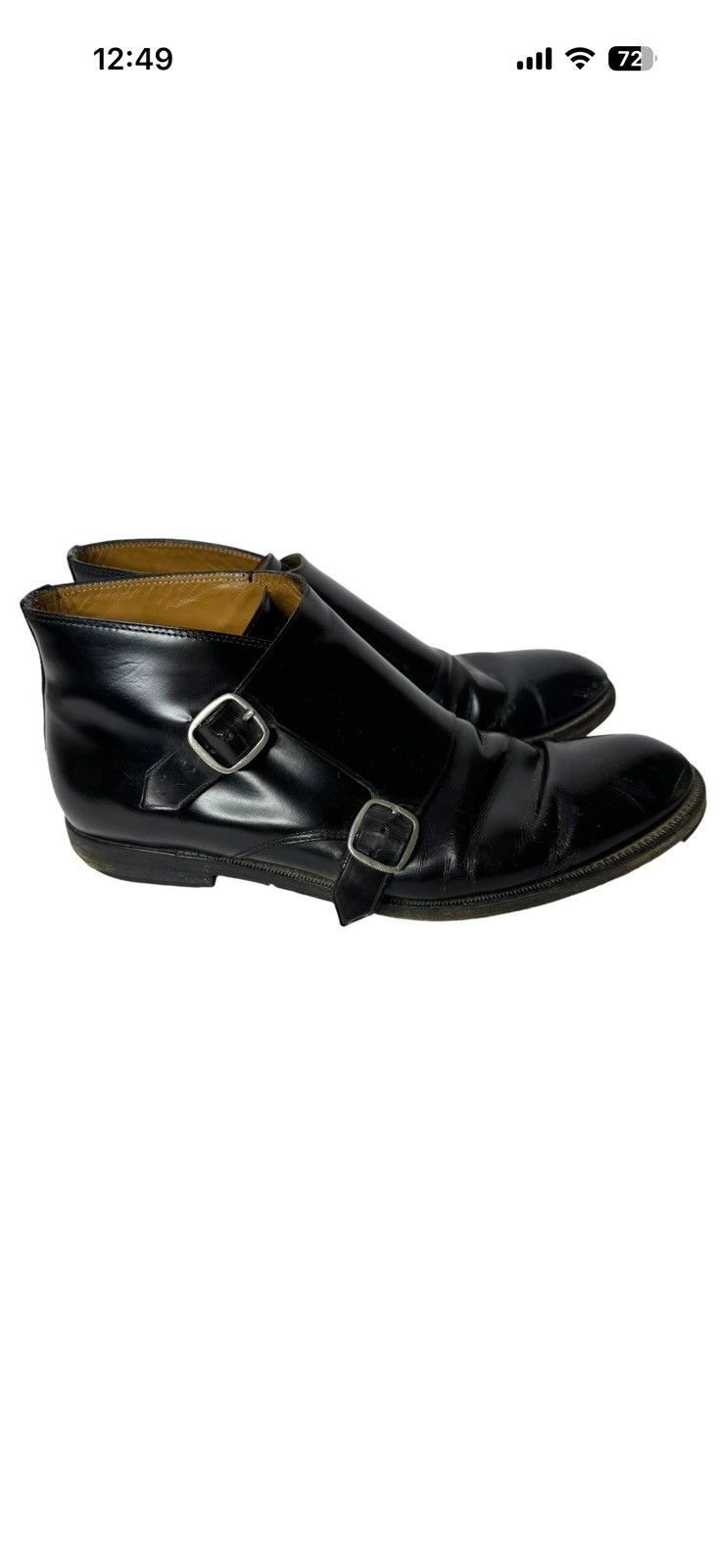 Jimmy Choo Jimmy Choo double monk ankle boots Size US 11 / EU 44 - 3 Thumbnail