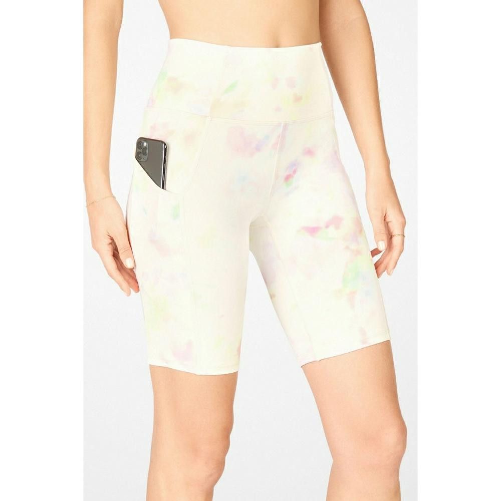 Fabletics Tie Dye Fabletics Oasis High Waisted Pocket Short Size 26" / US 2 / IT 38 - 3 Thumbnail